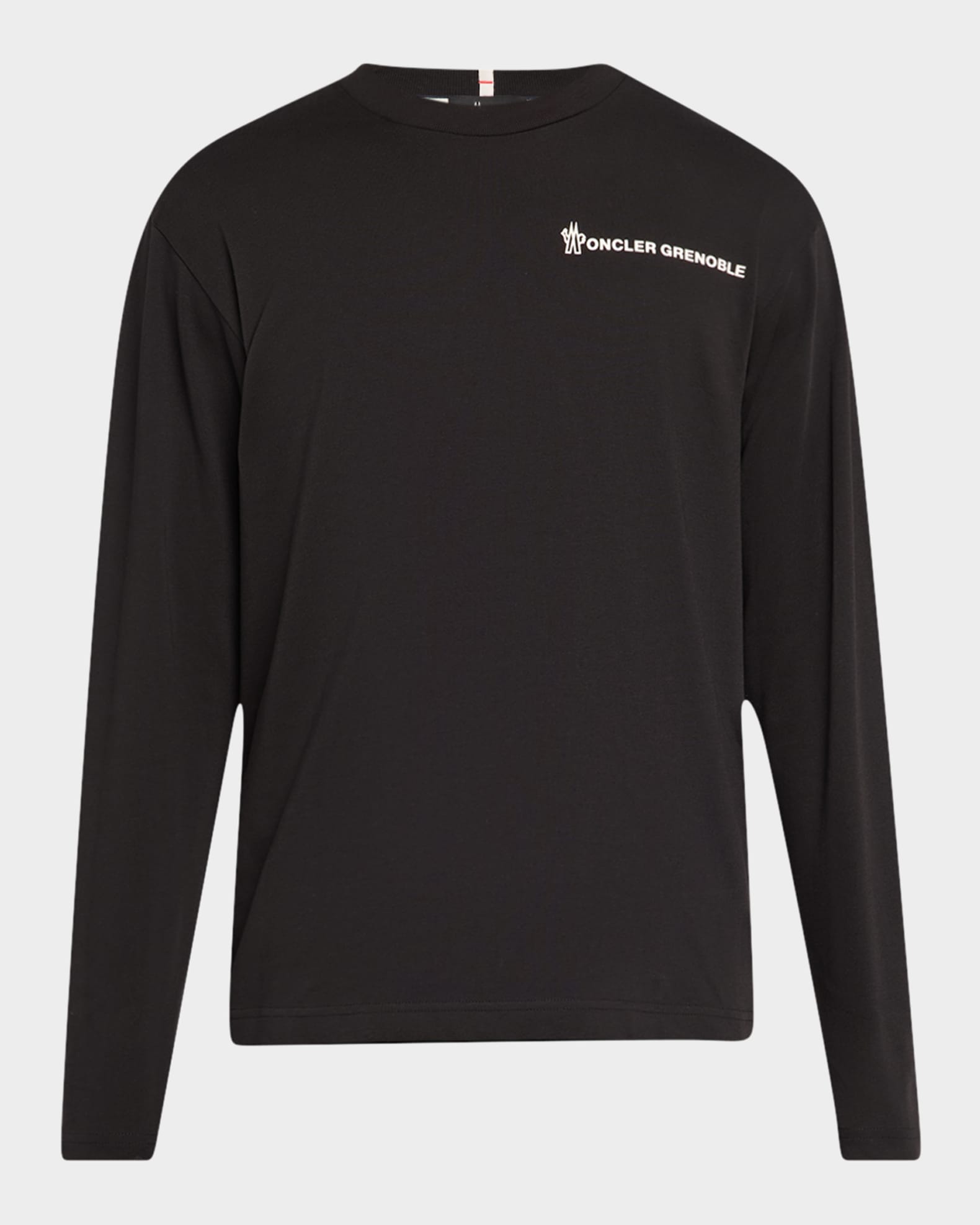 Men's Cotton Logo Long-Sleeve T-Shirt 0