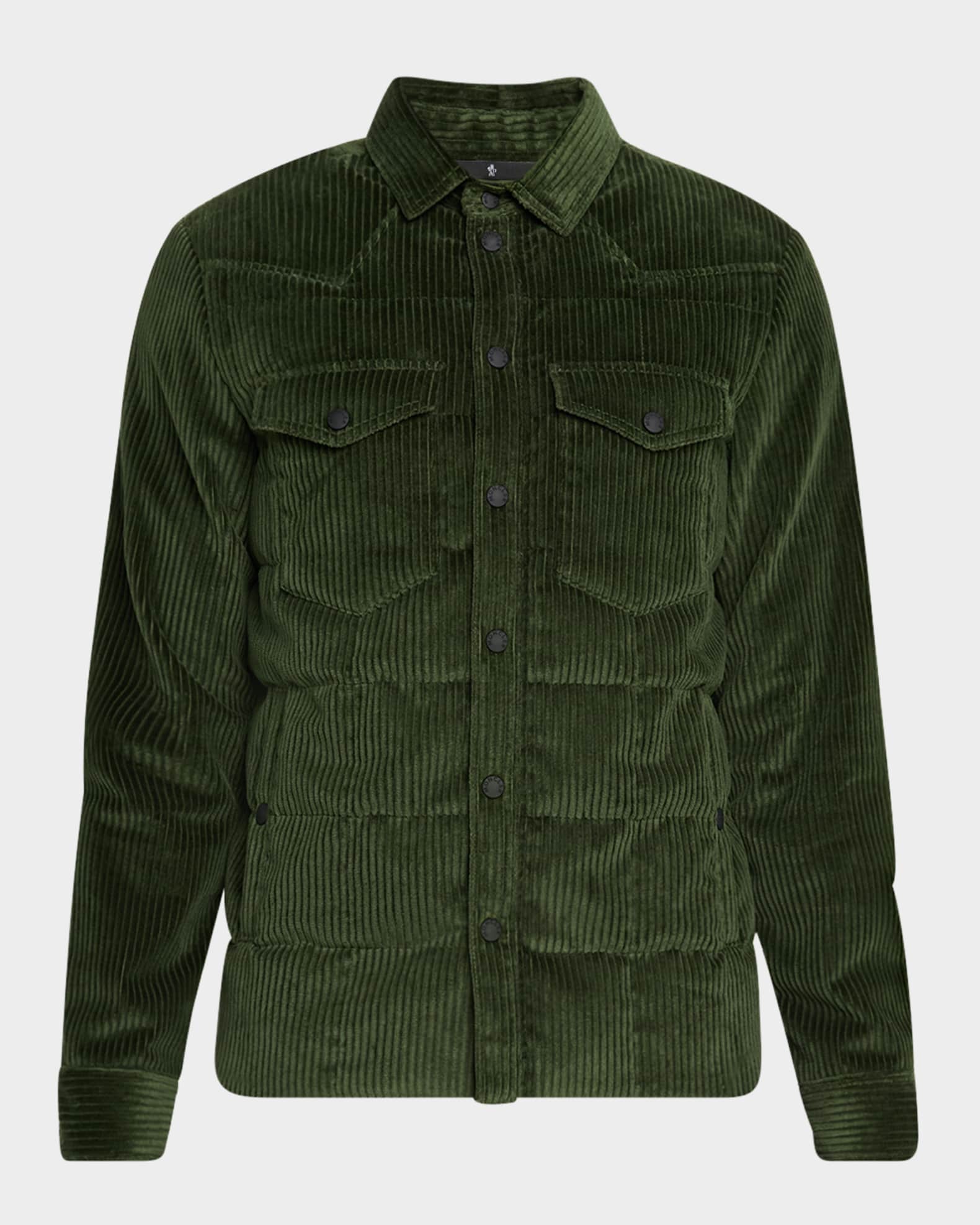 Men's Gelt Down Corduroy Overshirt 0