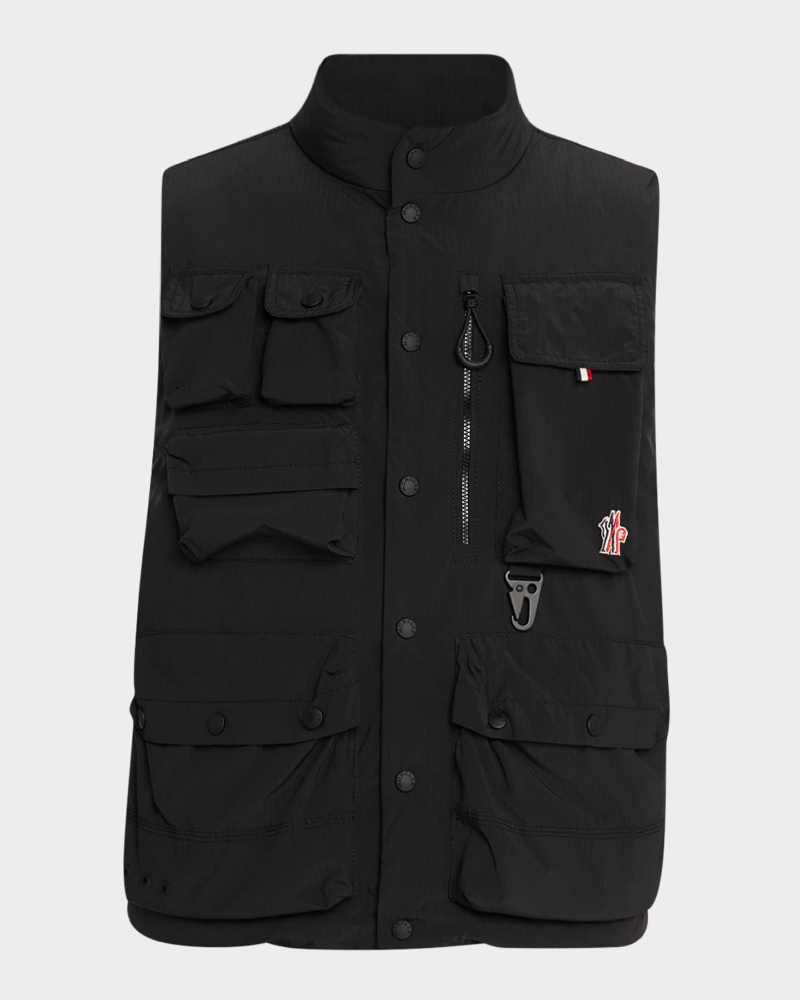 【MONCLER】GRENOBLE DOWN VEST Neyzets sleeveless down vest in black - Moncler Grenoble