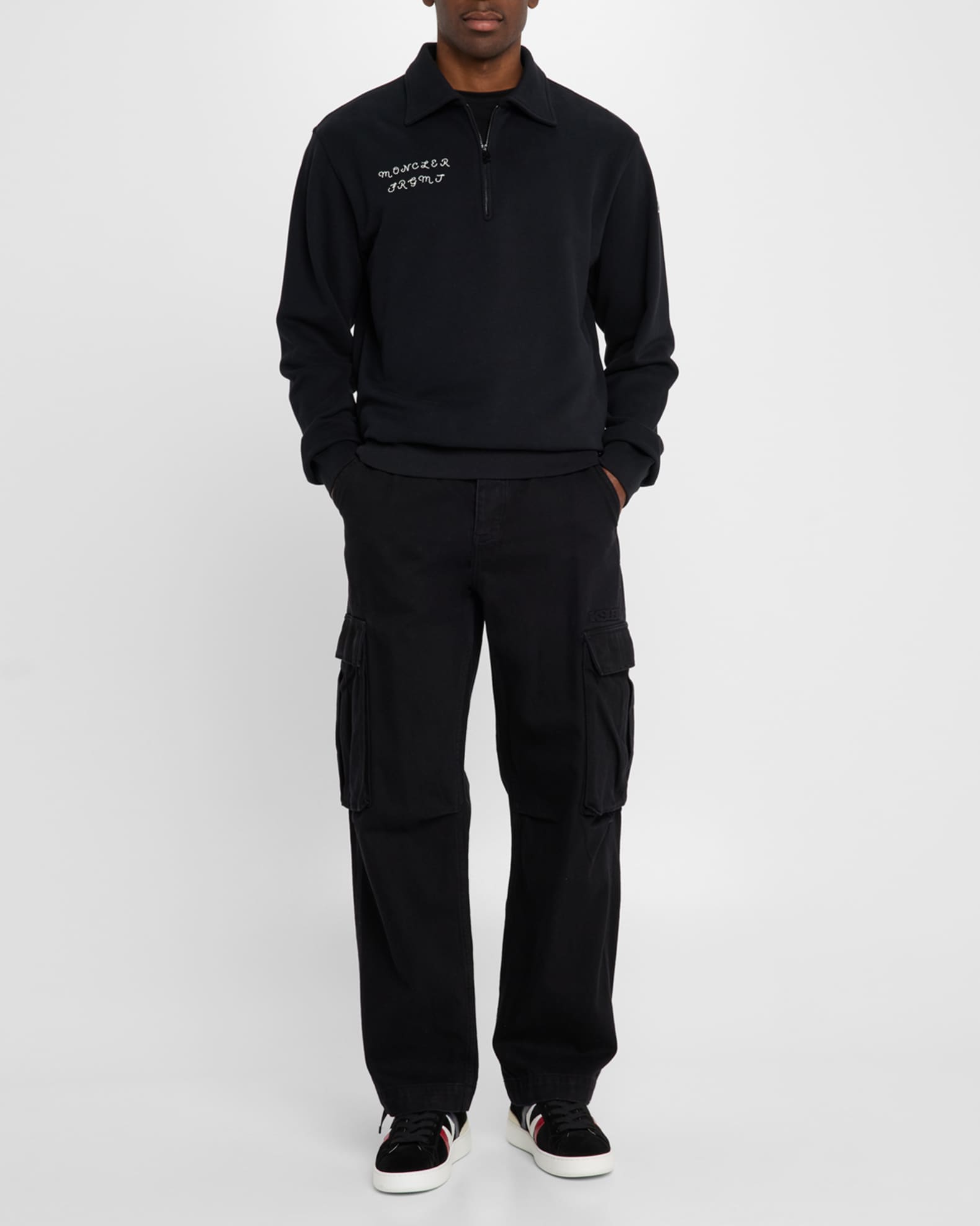 Men's Script-Sleeve Sweatshirt 1