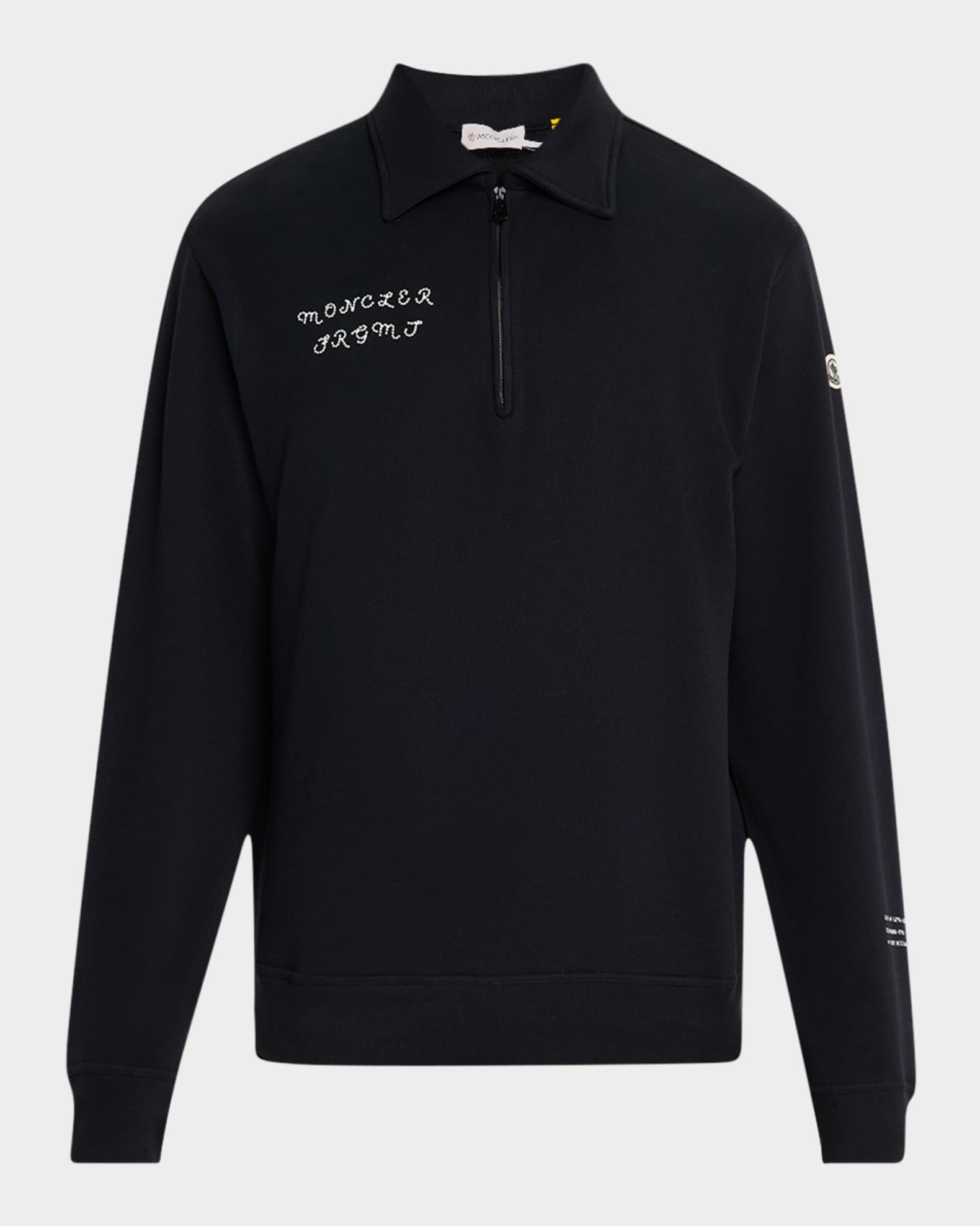 Men's Script-Sleeve Sweatshirt 0