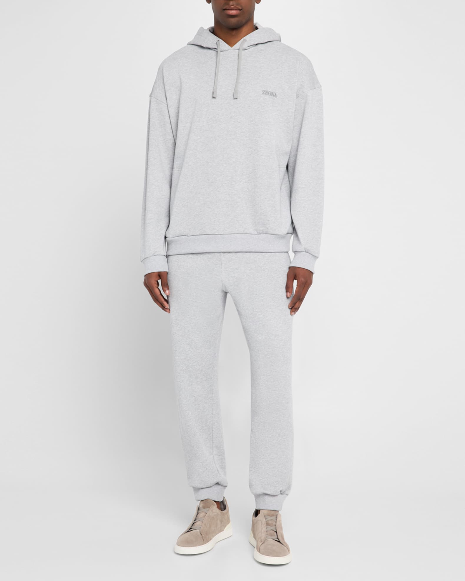 Superga Azzurro Cotton Men Sweatshirt