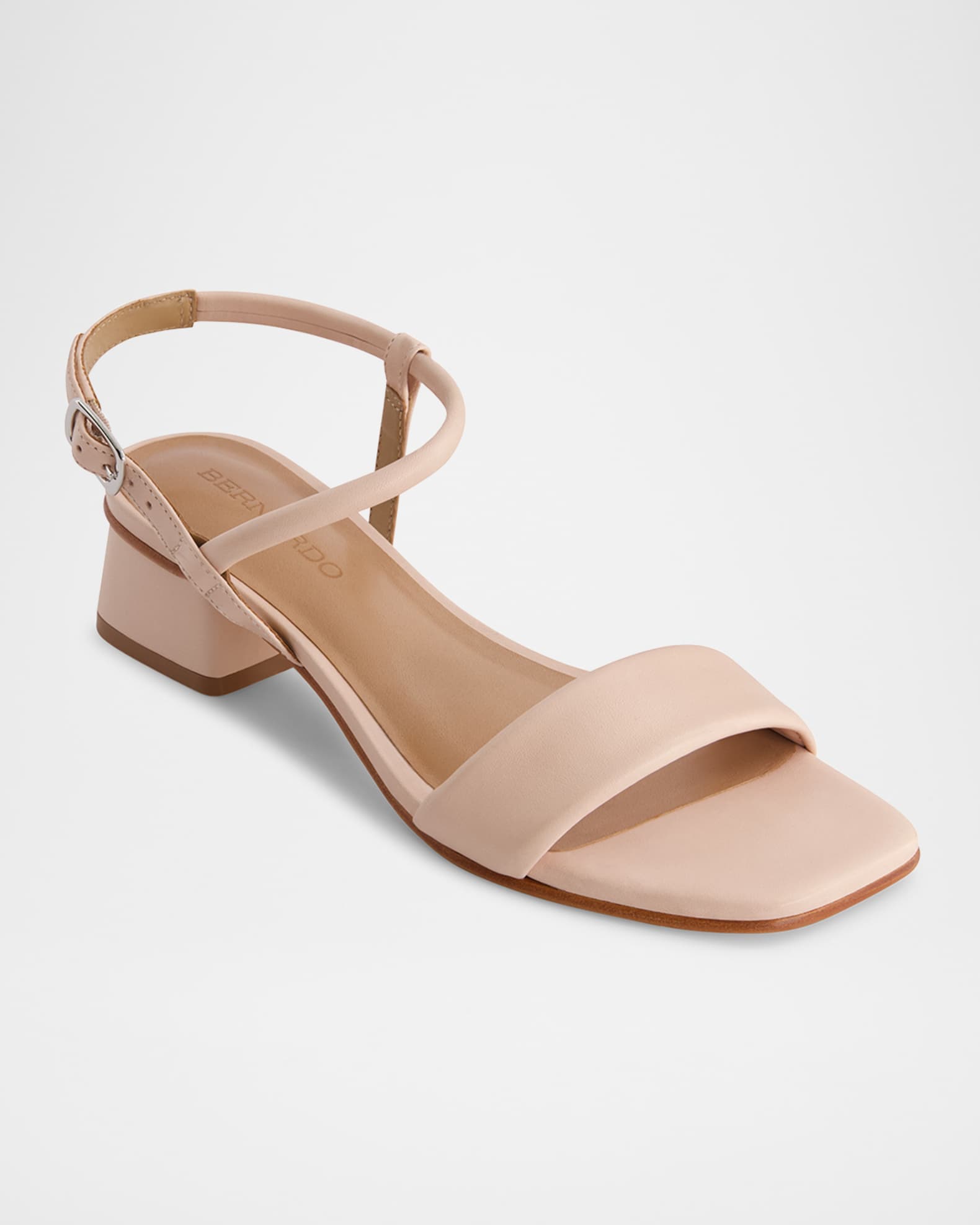Josei Leather Ankle-Strap Sandals 1