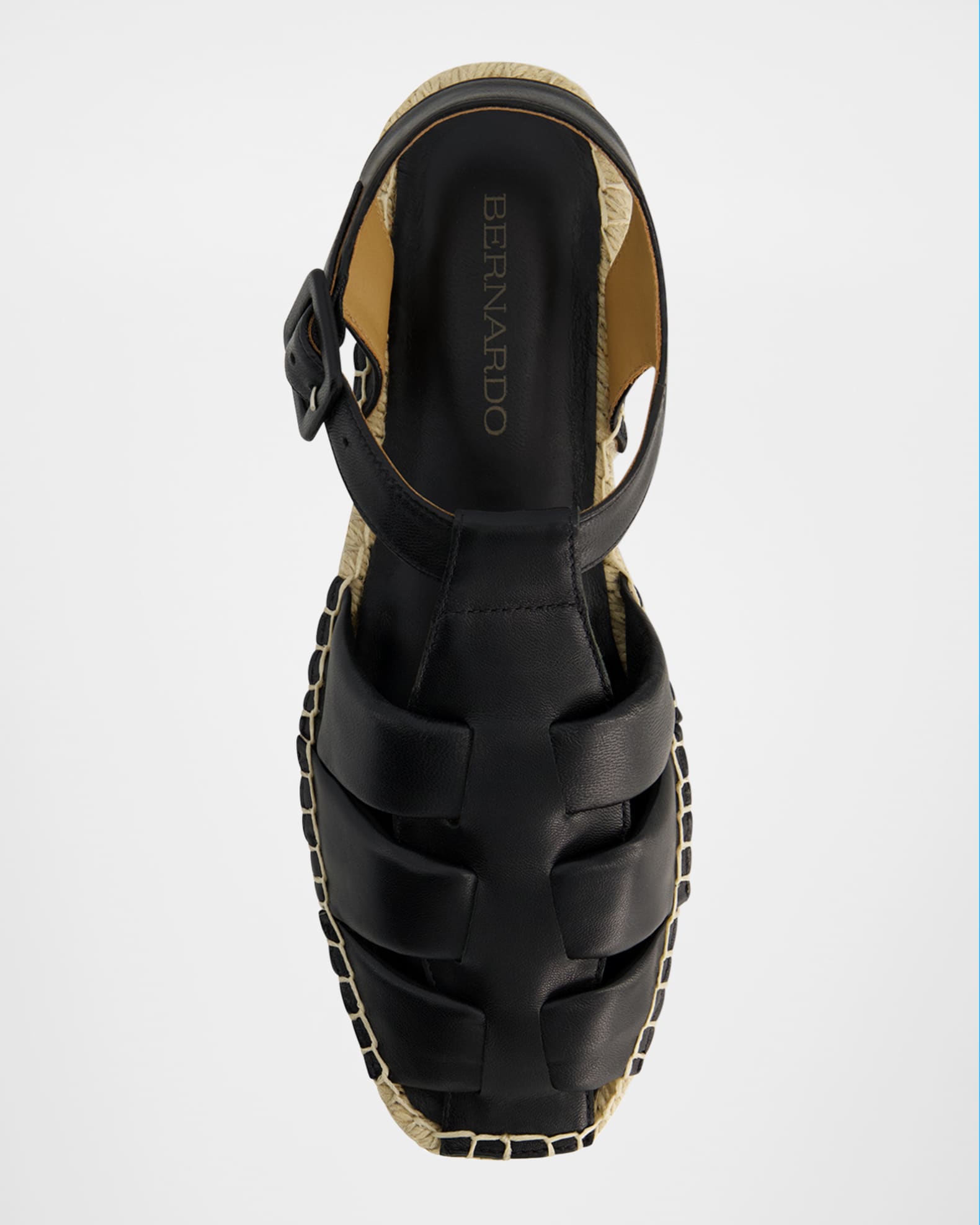 Monri Leather Fisherman Espadrilles 1