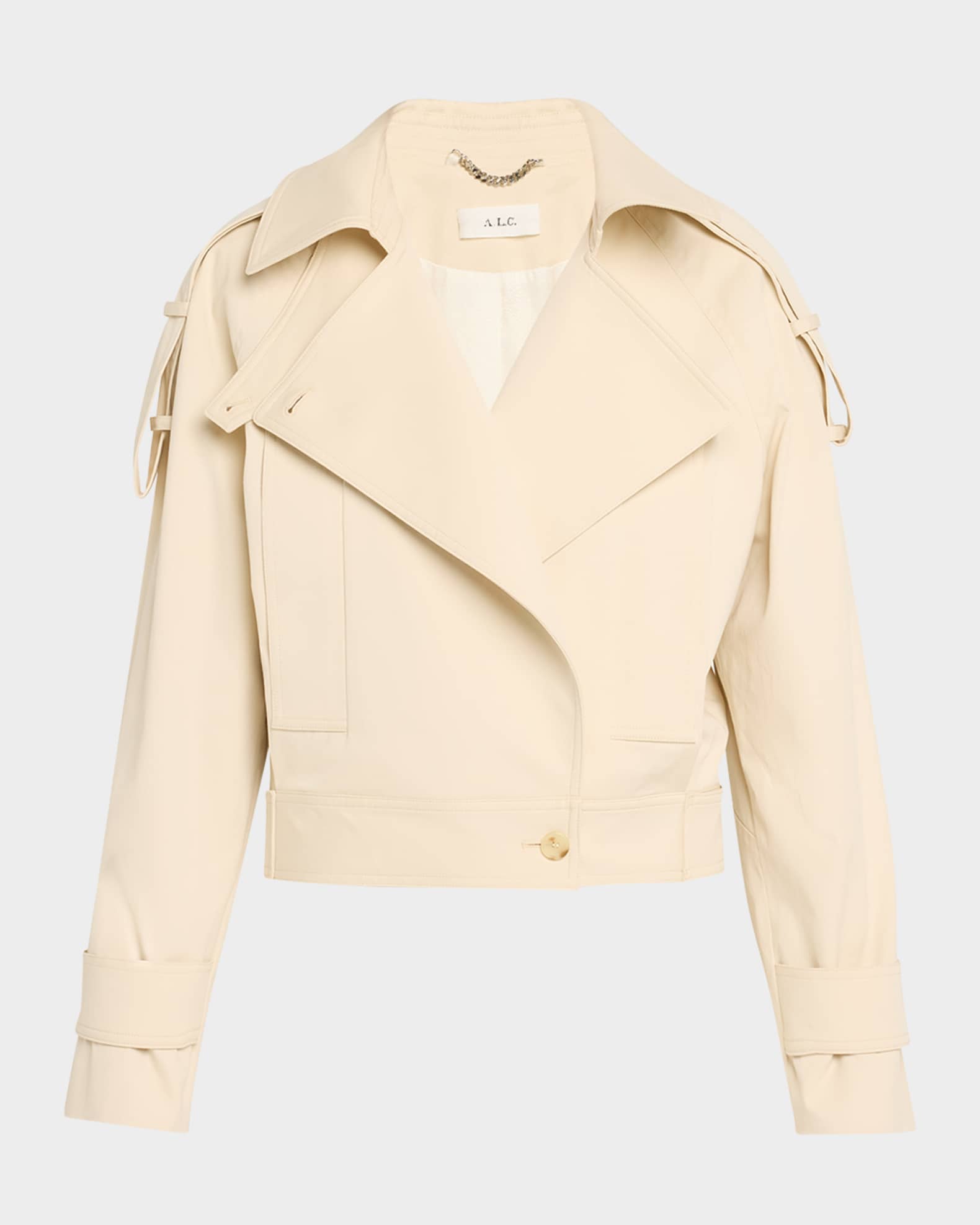 Miles Oversized Stretch Cotton Jacket 0