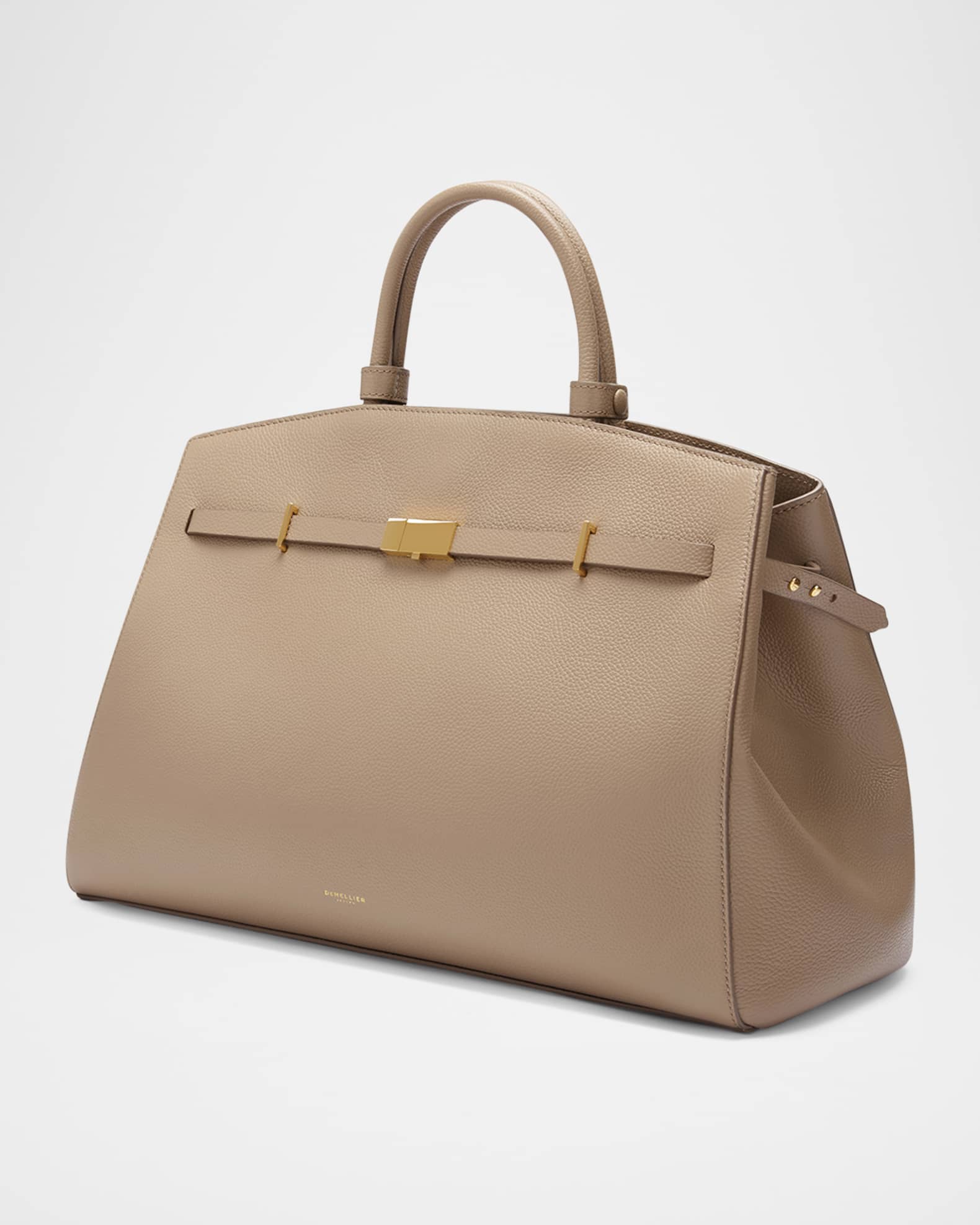 The New York Leather Top-Handle Bag 1
