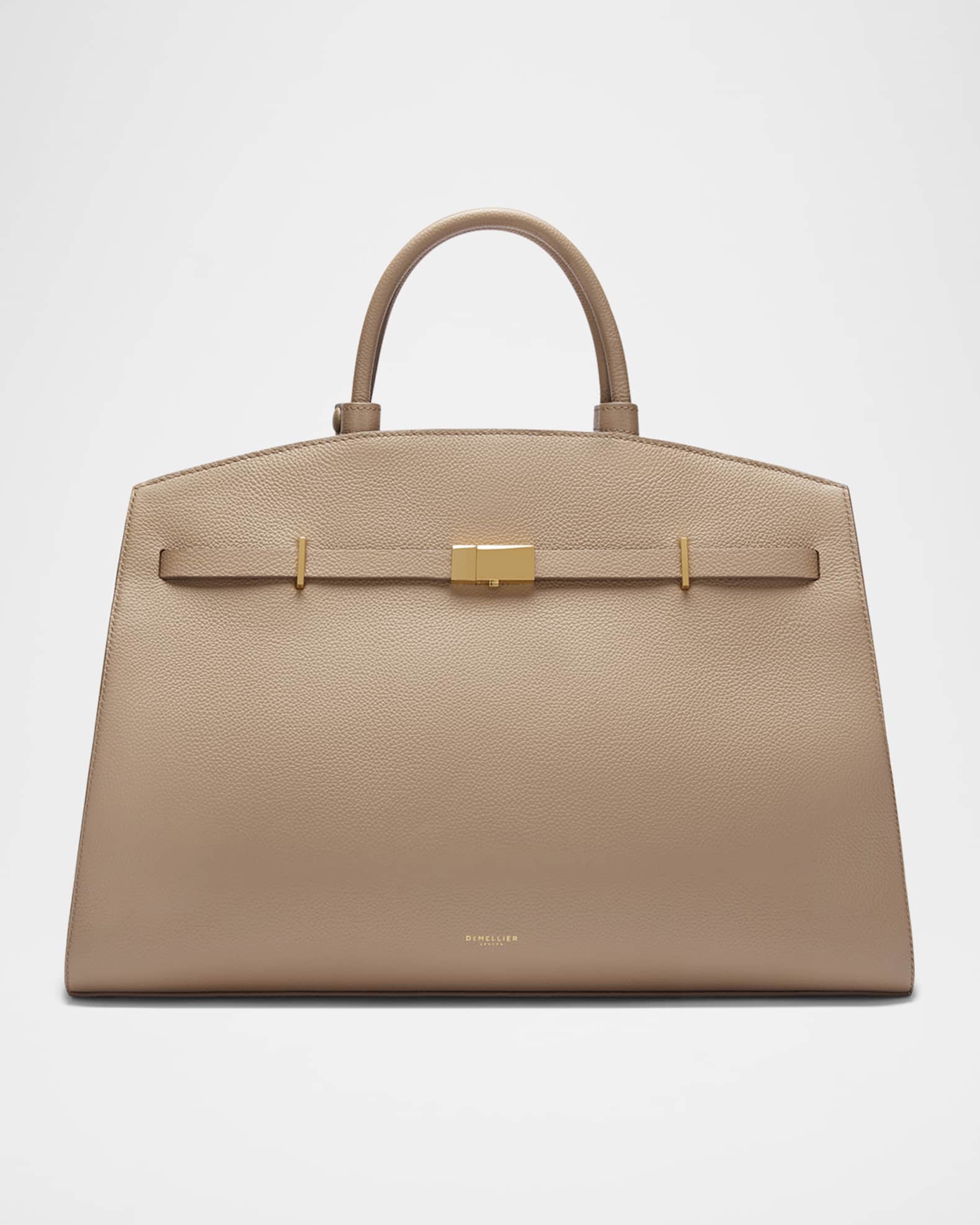 The New York Leather Top-Handle Bag 0