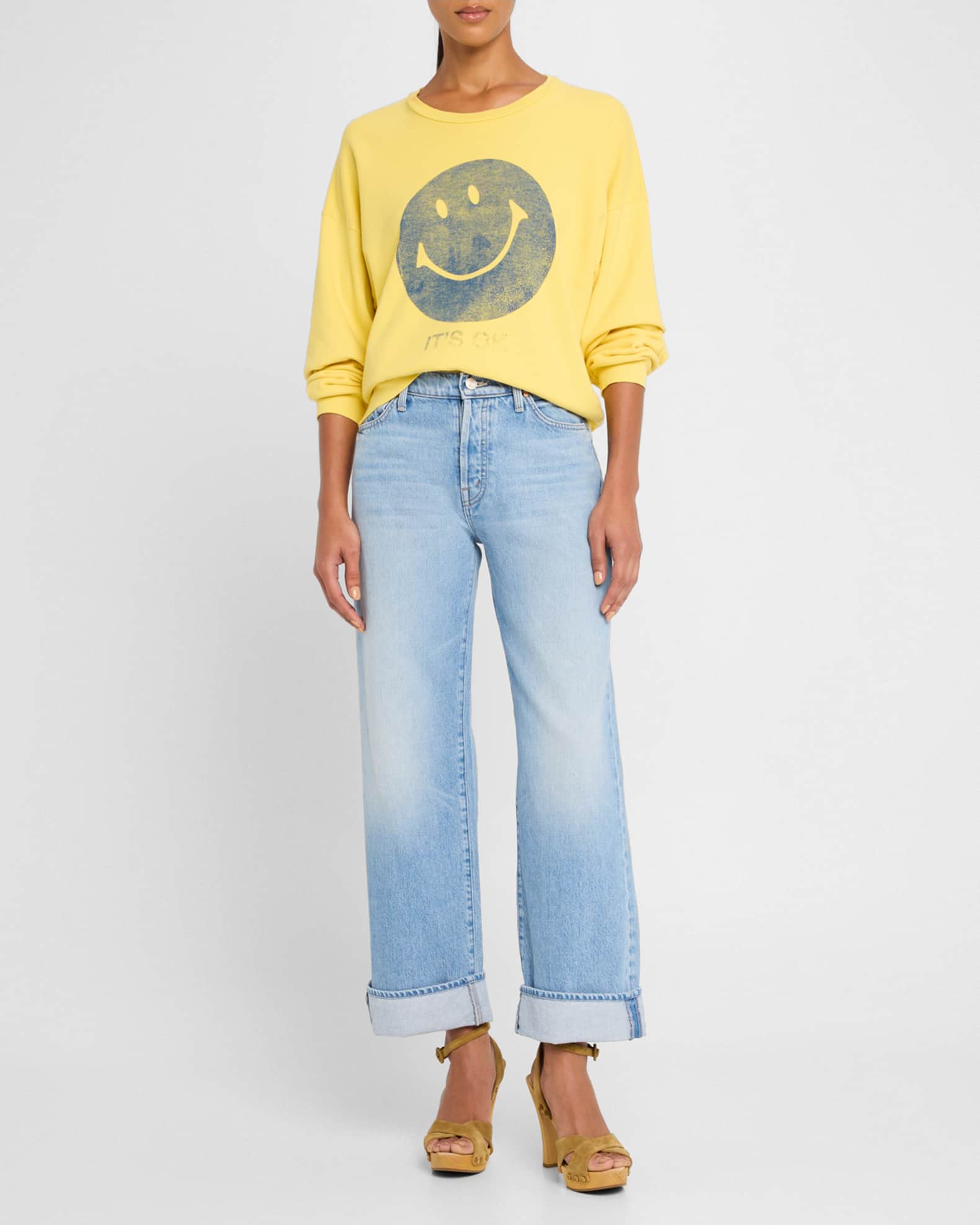 Lil' Dodger Button Hover Cuff Jeans 1