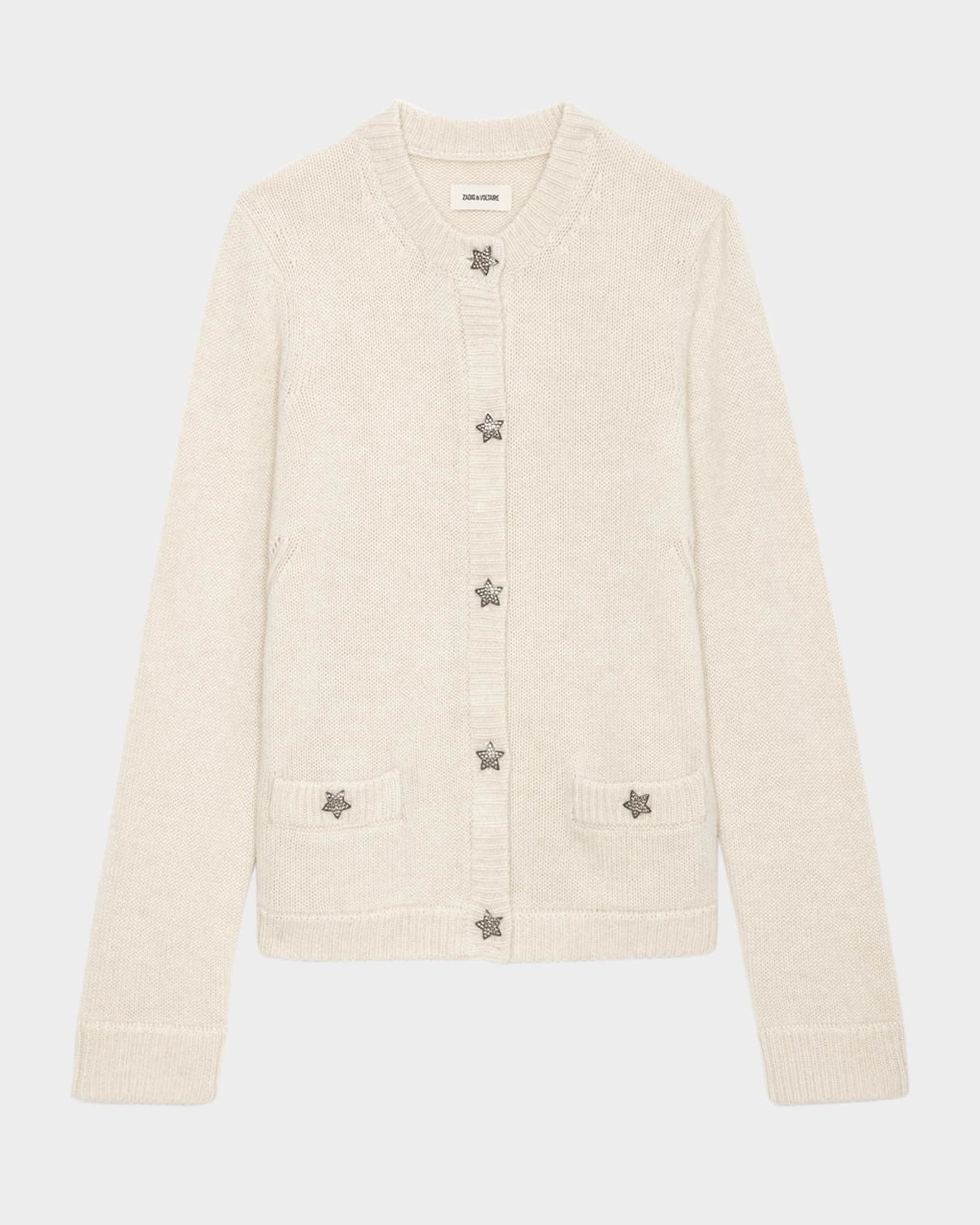 Marcya Cashmere Jewel Cardigan