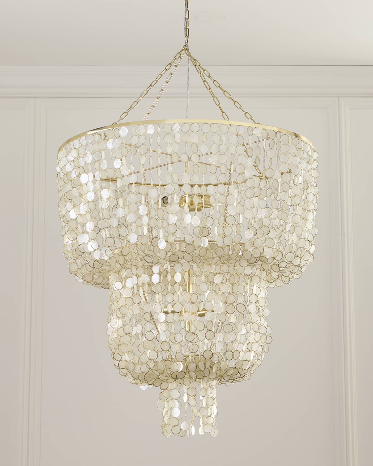 Simone 39" 4-Light Chandelier 0