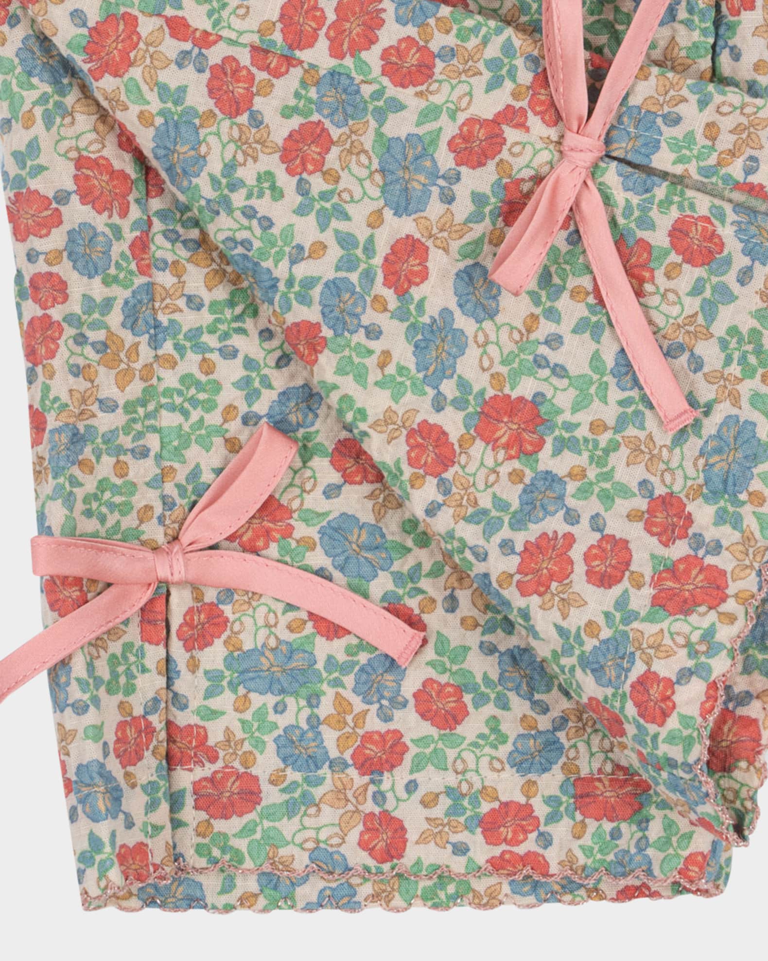 Girl's Elin Floral-Print Pants, Size 18M-10 1