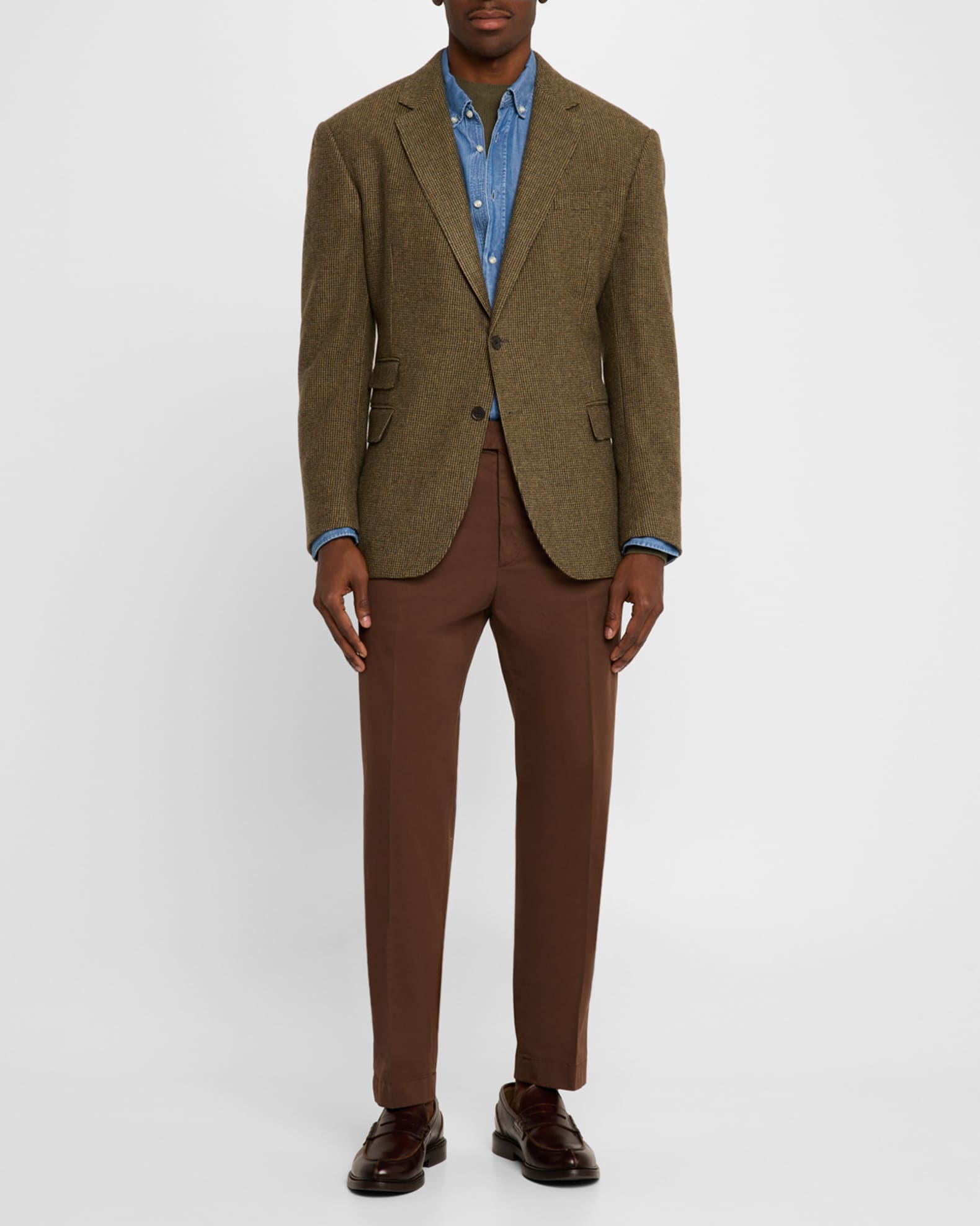 Men's Kent Hand-Tailored Tic Sport Coat - Thumbnail 2