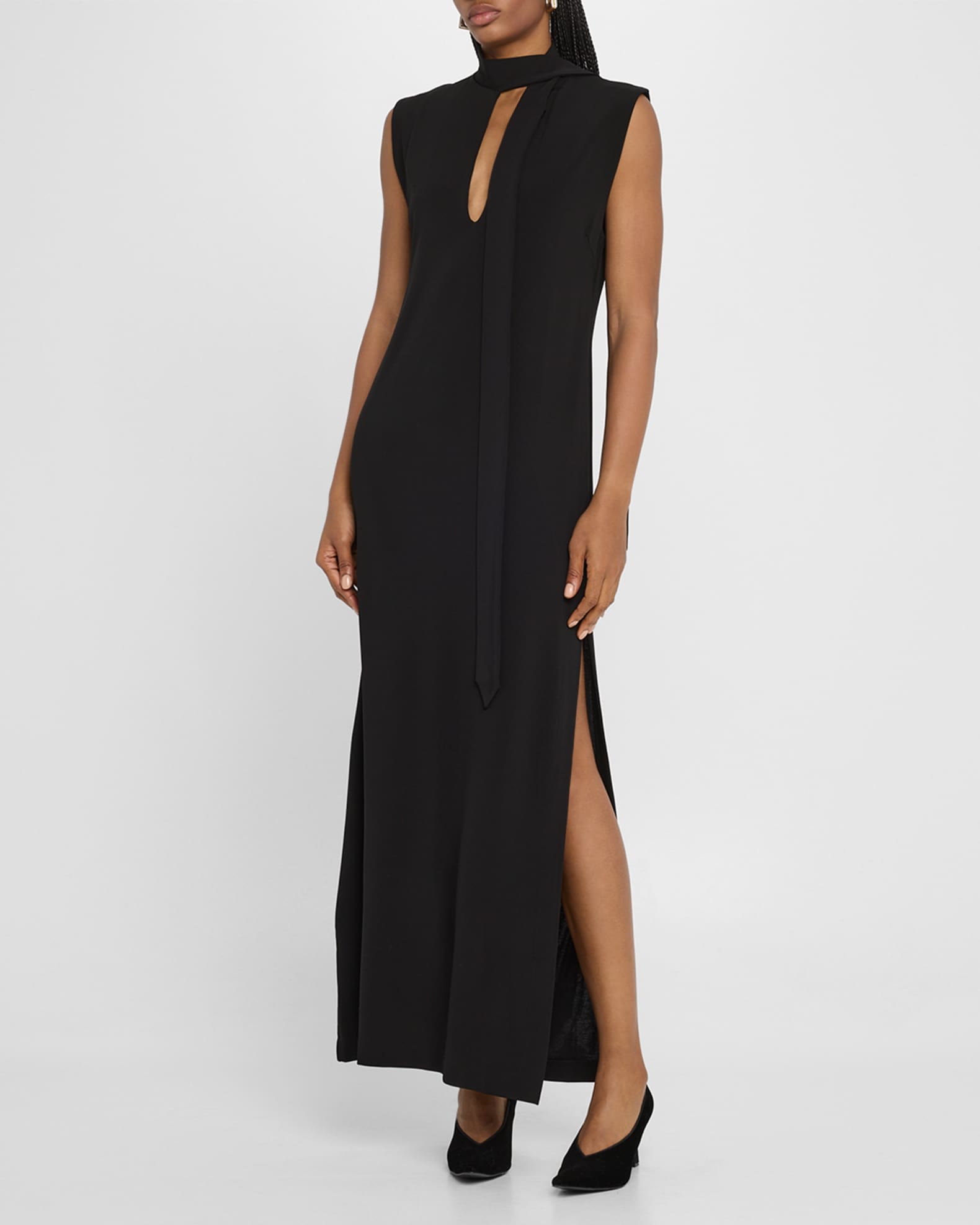 La Nuit Scarf Maxi Dress 1