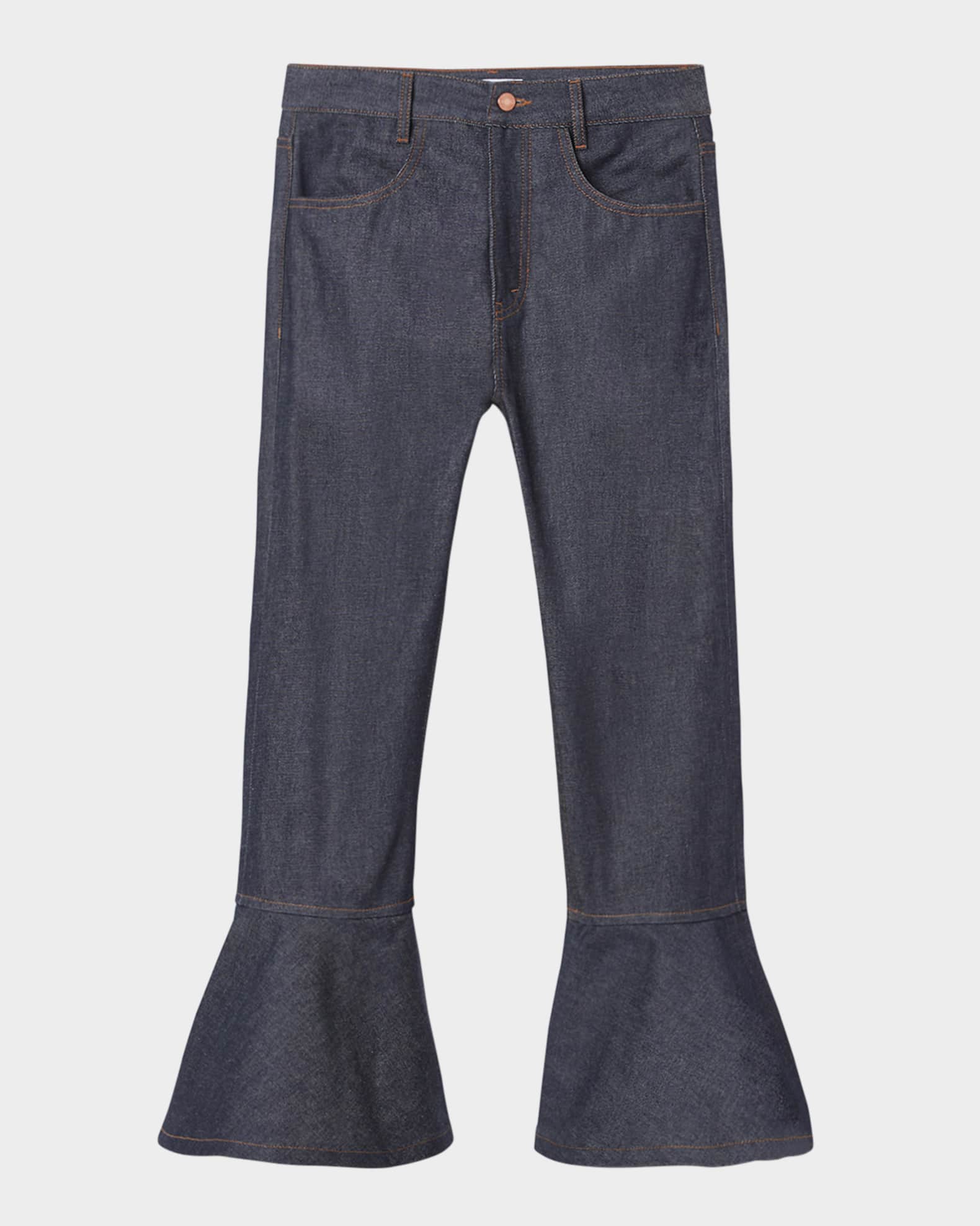 Petal Organic Denim Bell Flare Jeans 0