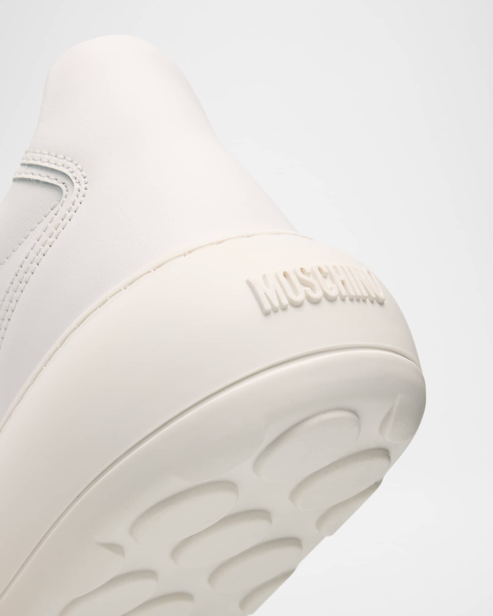 Moschino Men's Chunky Leather Low-Top Sneakers | Neiman Marcus