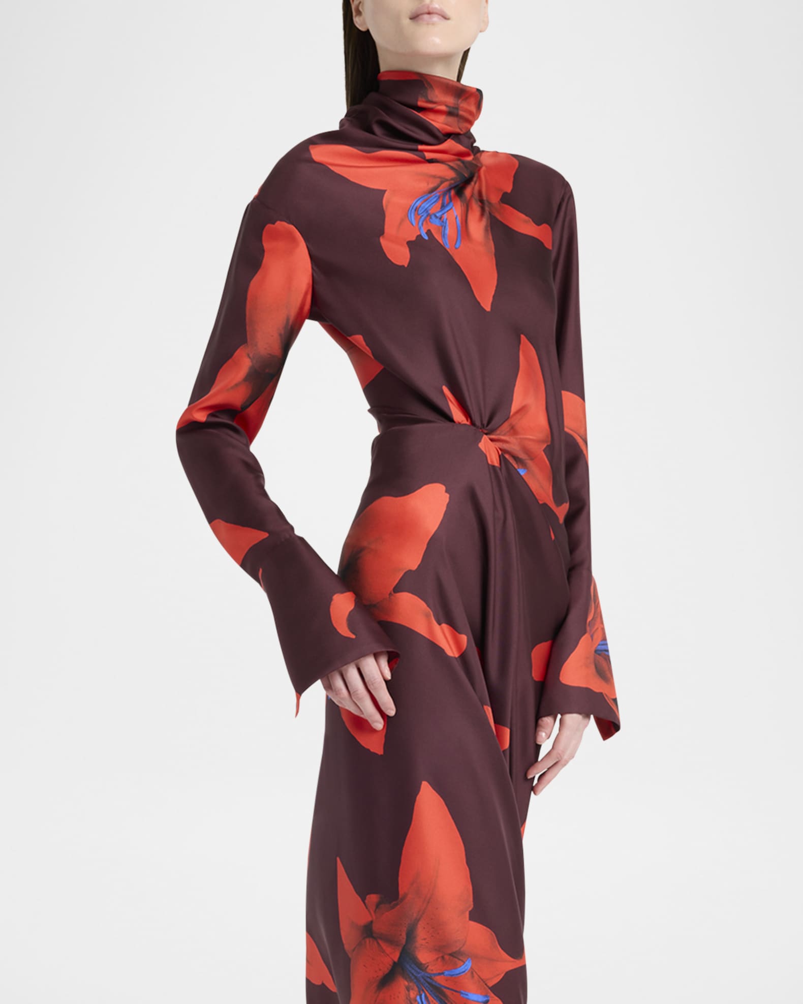 【送料&関税込】Alexander McQueen Twisted Rib Dress Alexander McQueen cut-out Ribbed Maxi Dress | Black | FARFETCH