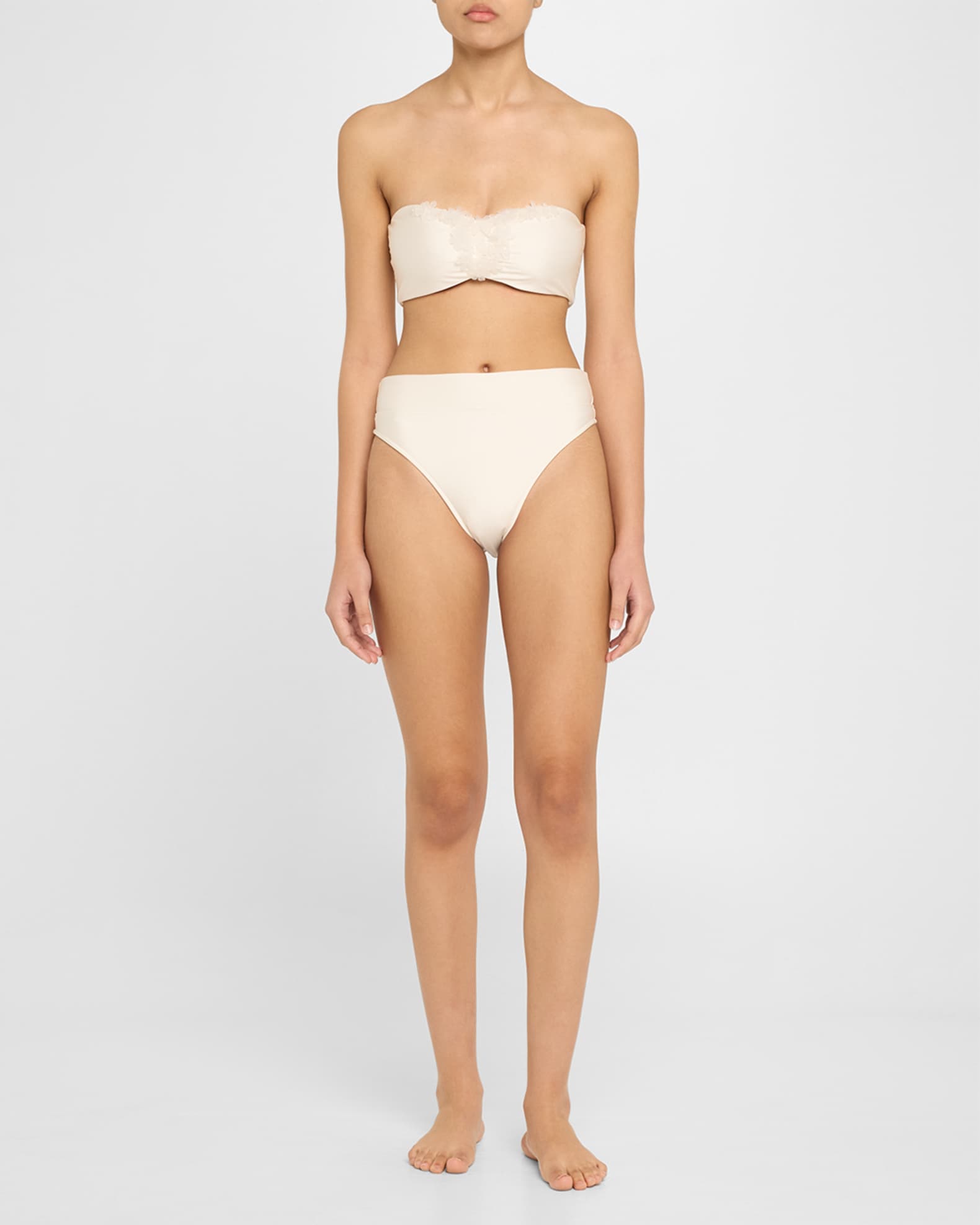 【送料&関税込】Cult Gaia Irina Beachwear In White Polyamide IRINA BIKINI TOP - OFF WHITE – CULT GAIA