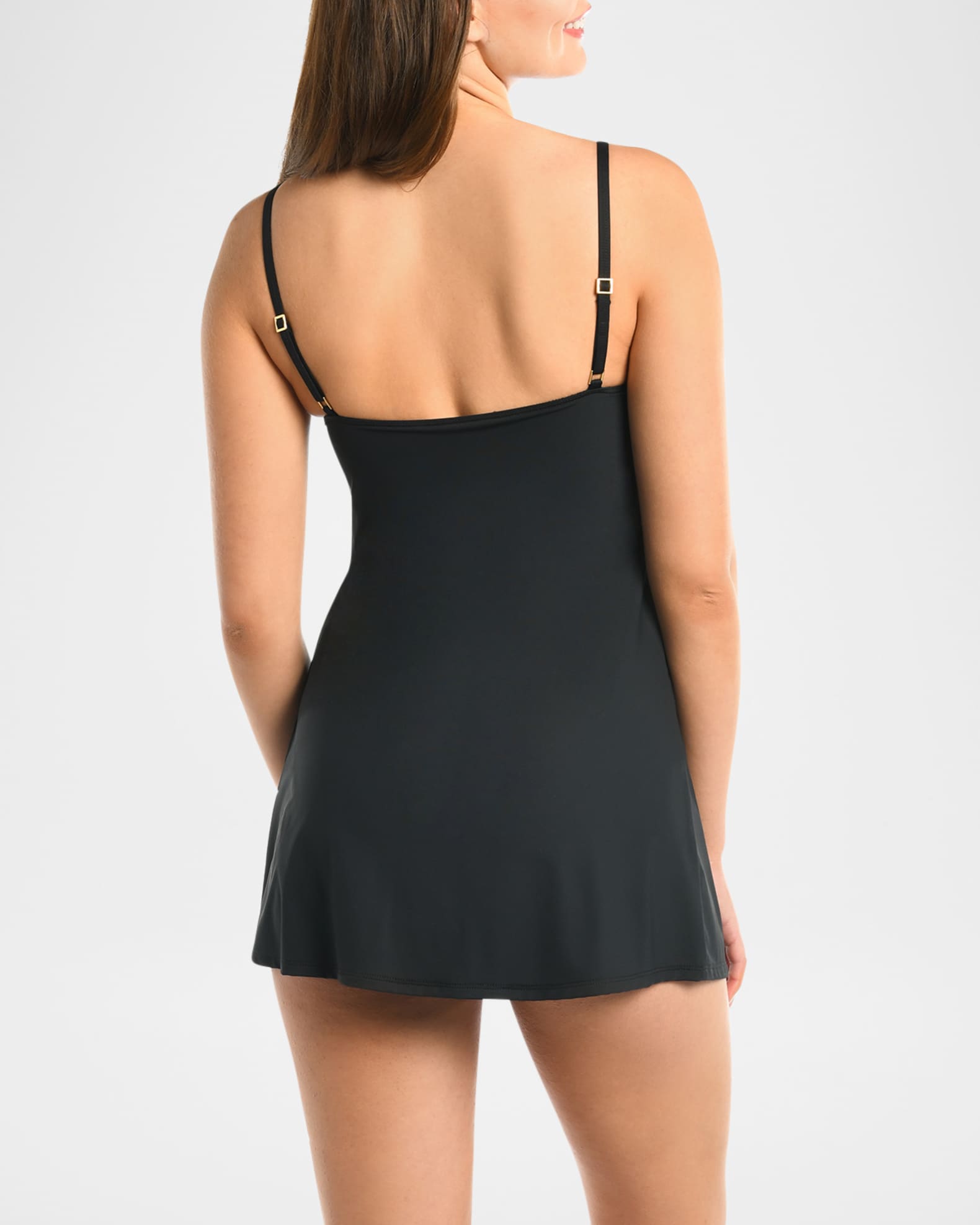 Island Goddess Lingerie Strap Swim Dress