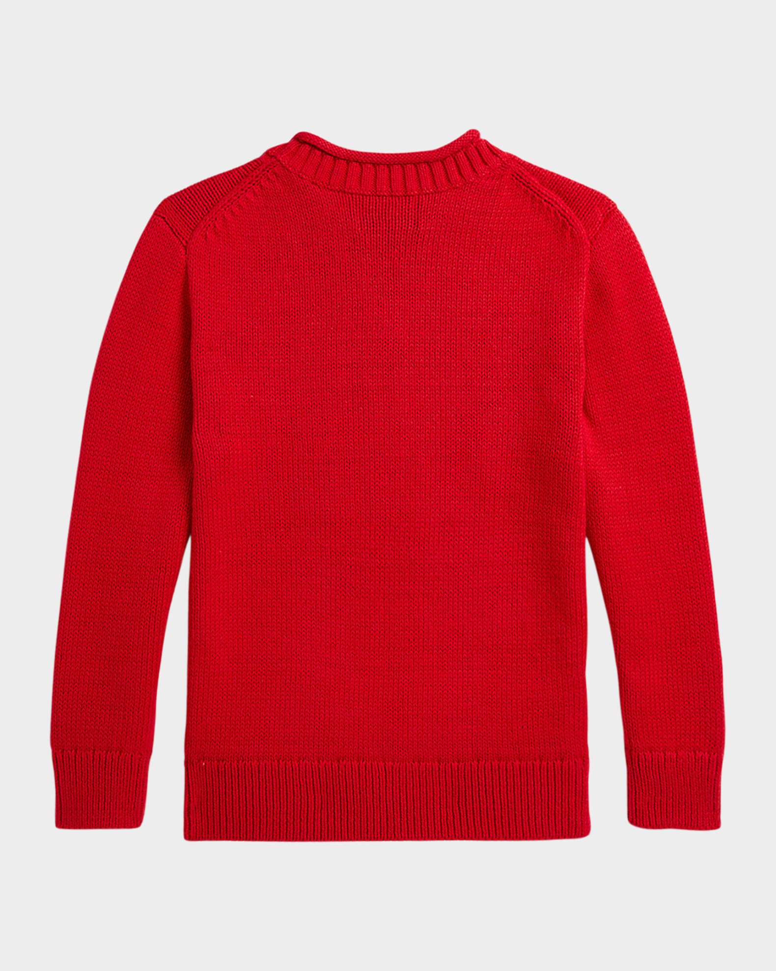Boy's Sailboat Intarsia-Knit Sweater 1