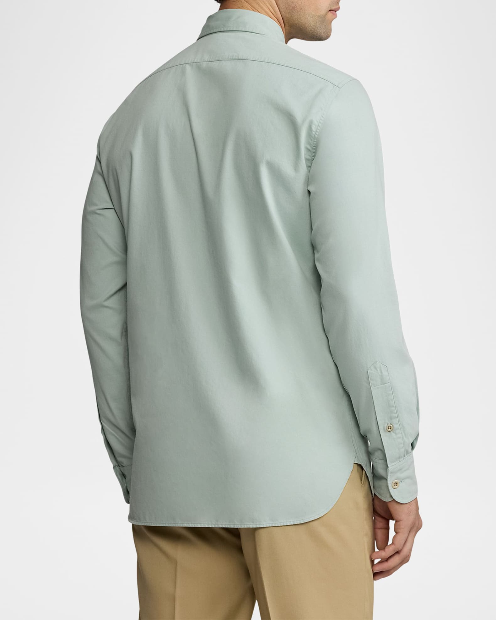 Ralph Lauren Purple Label Men's Chino Twill Casual Button-Down