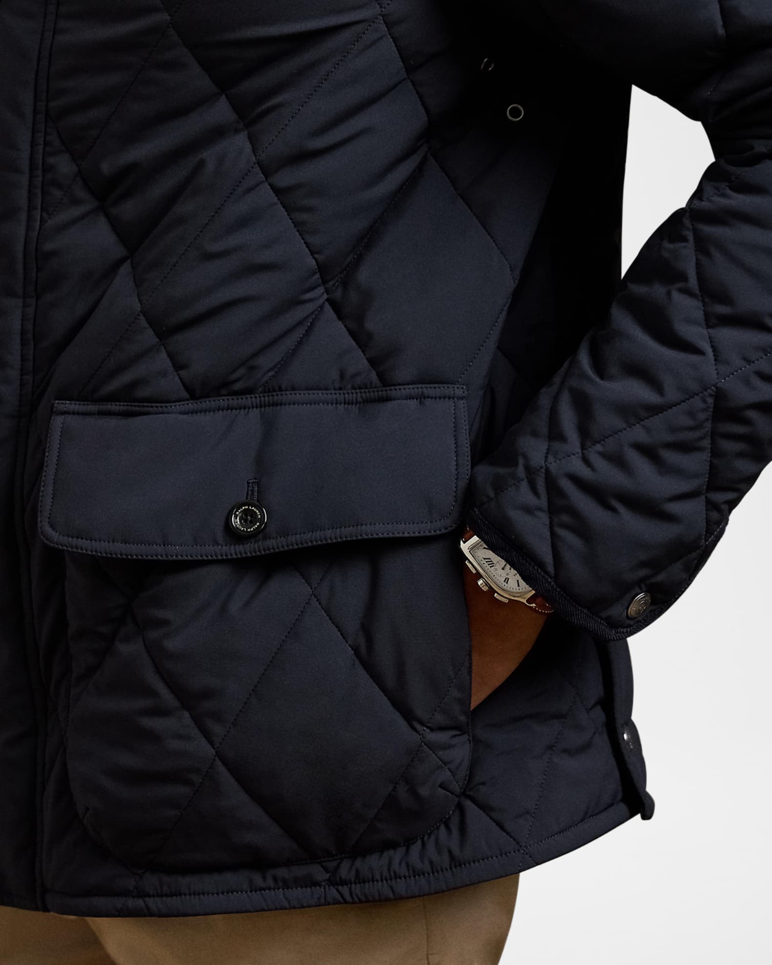 Ralph Lauren Purple Label Carleton Quilted Down Jacket | Neiman Marcus