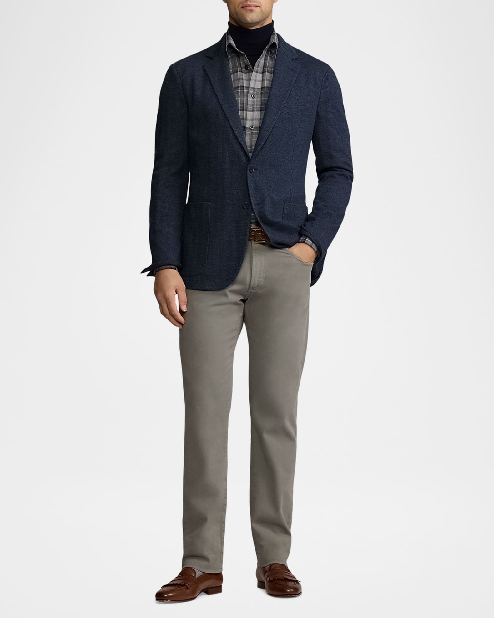 Men's Hadley Hand-Tailored Herringbone Jacket 1