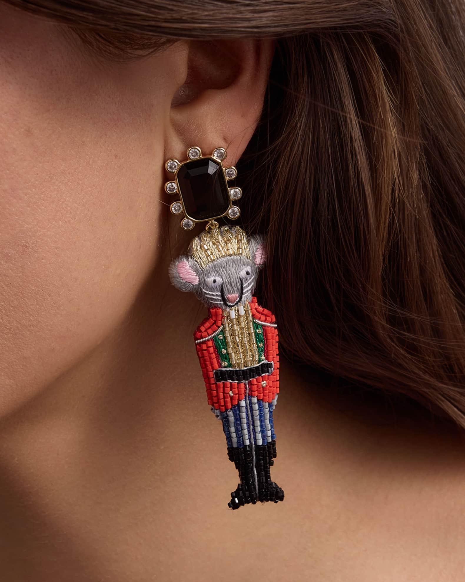 Rat King Earrings 1