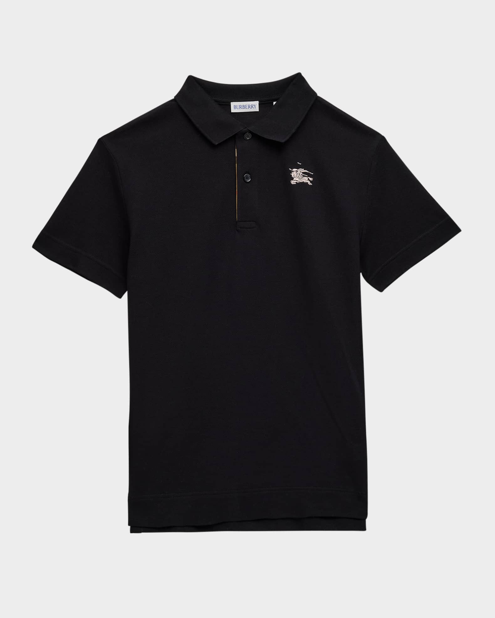  Boy's Johane Cotton Pique EKD Polo Shirt, Size 3-14 0