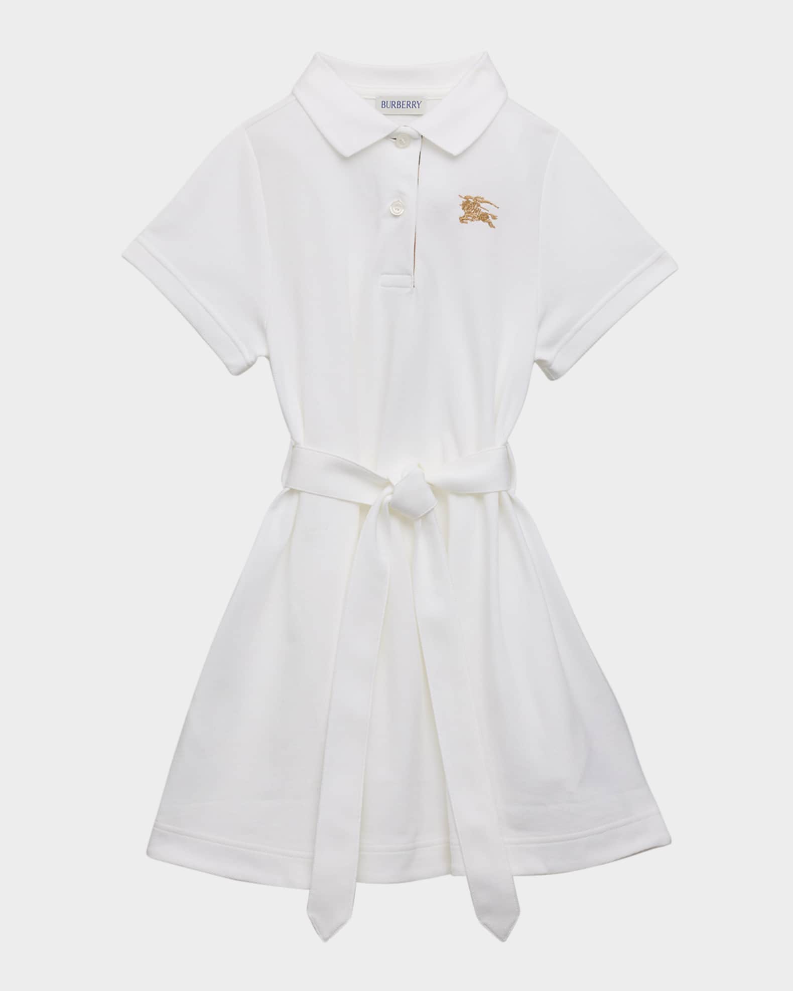 Girl's Astrid Belted EKD Polo Dress 0