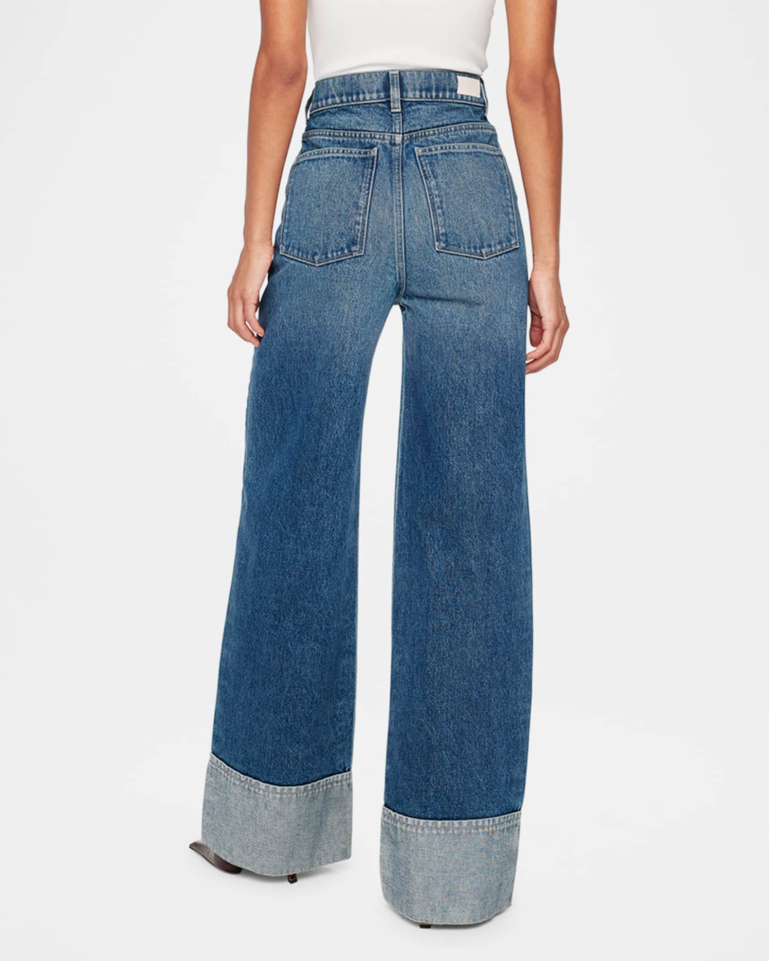 DL1961 Hepburn Wide-Leg High-Rise Jeans | Neiman Marcus