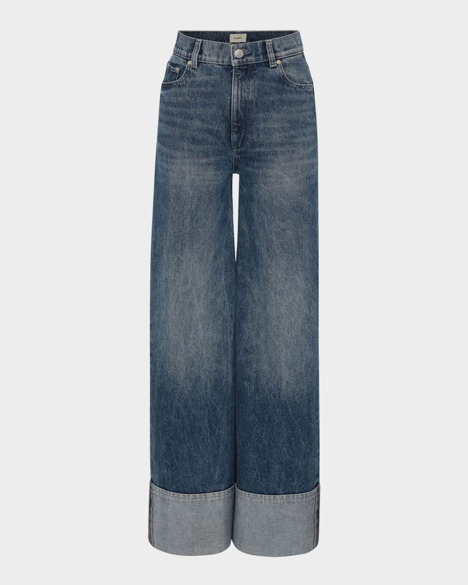 【NEW限定品】 Hepburn DL1961 Wide-Leg Marcus Neiman | Jeans High-Rise パンツ