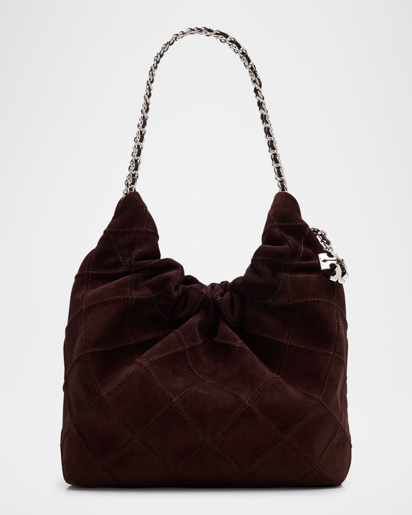 Fleming Mini Suede Crossbody Bag 0