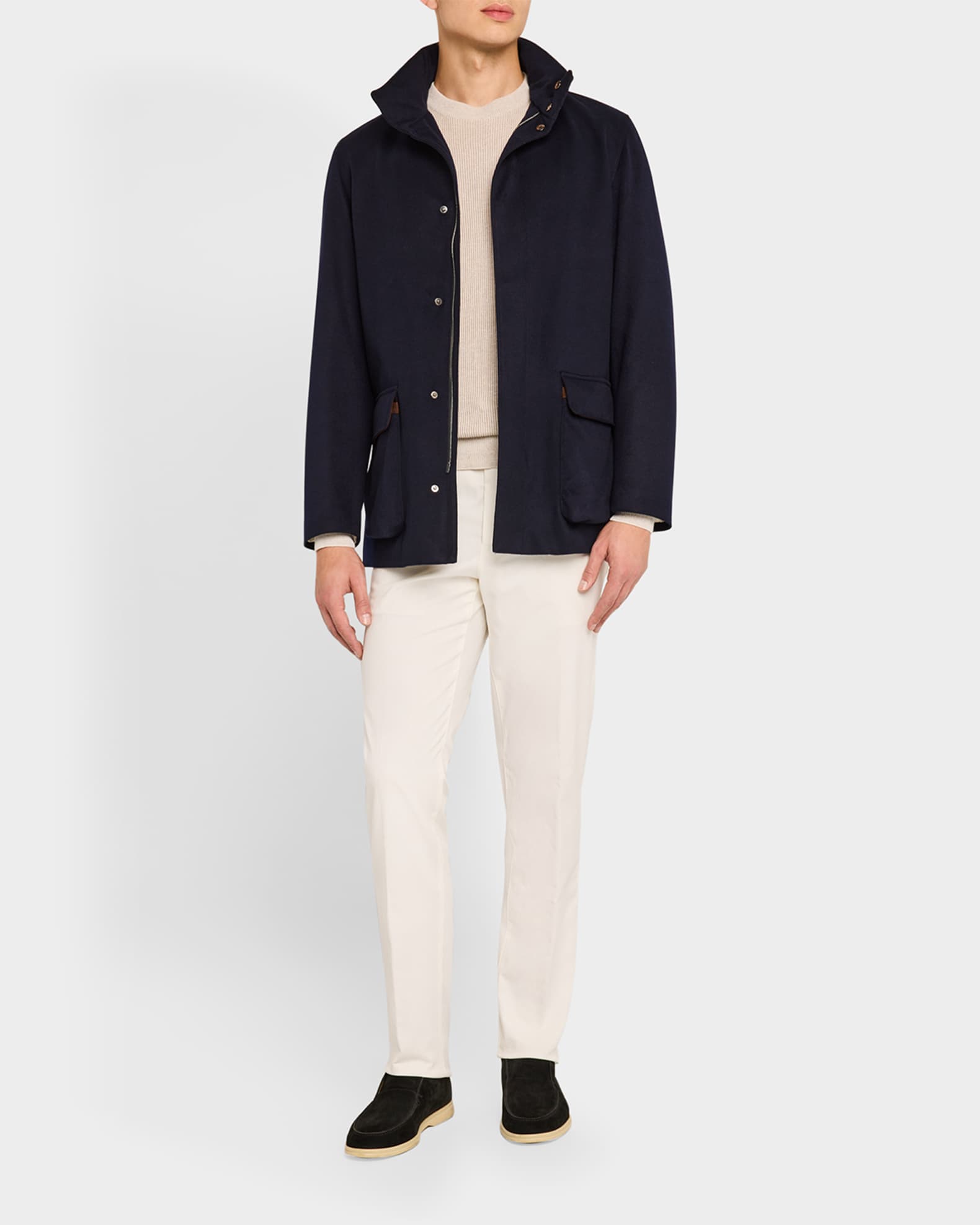 Men's Winter Voyager Cashmere Coat 1