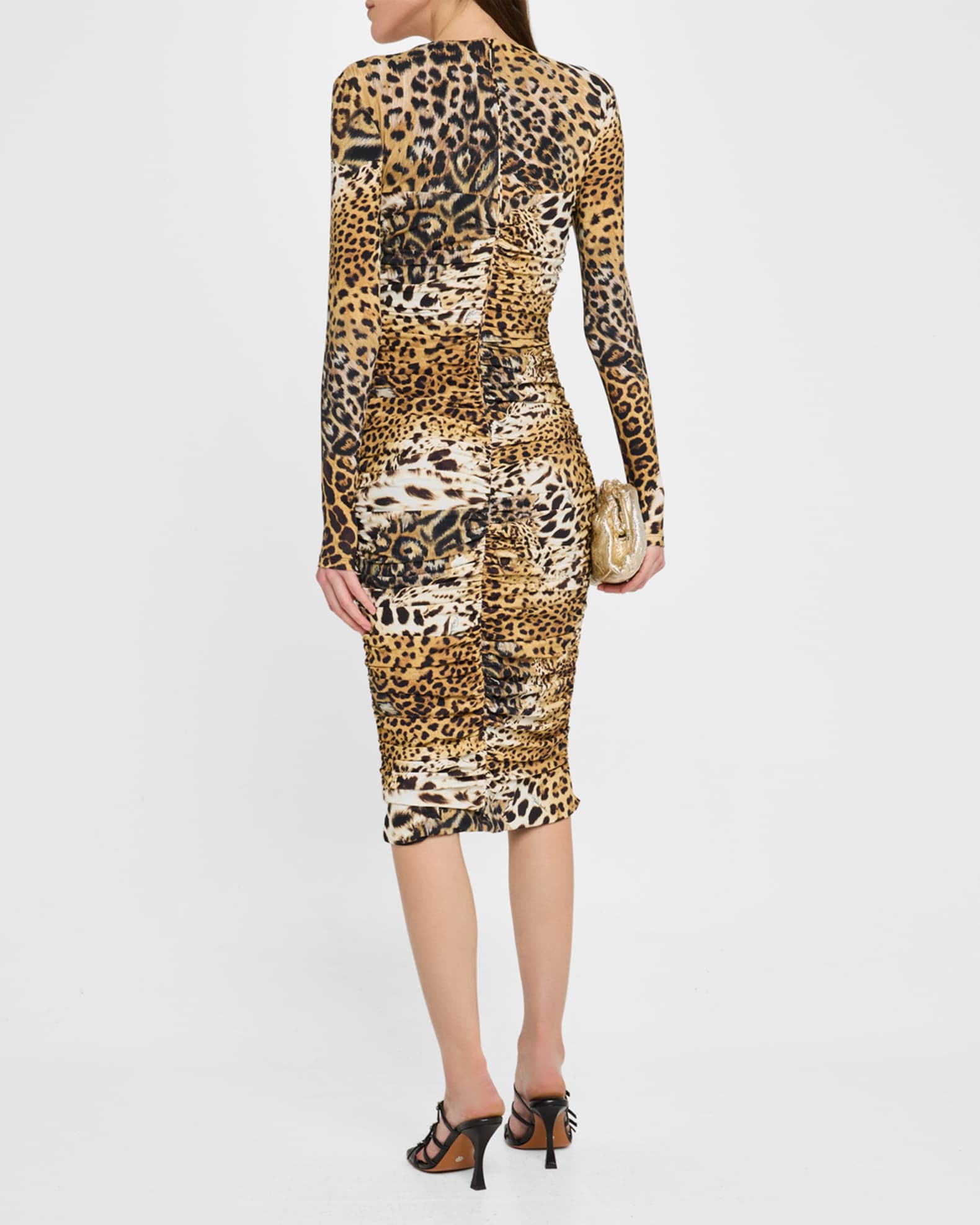roberto cavalli トップス 黒 フリンジ付き Embellished Cut-Out Maxi Dress (RKT103WR013C-05051-NERO