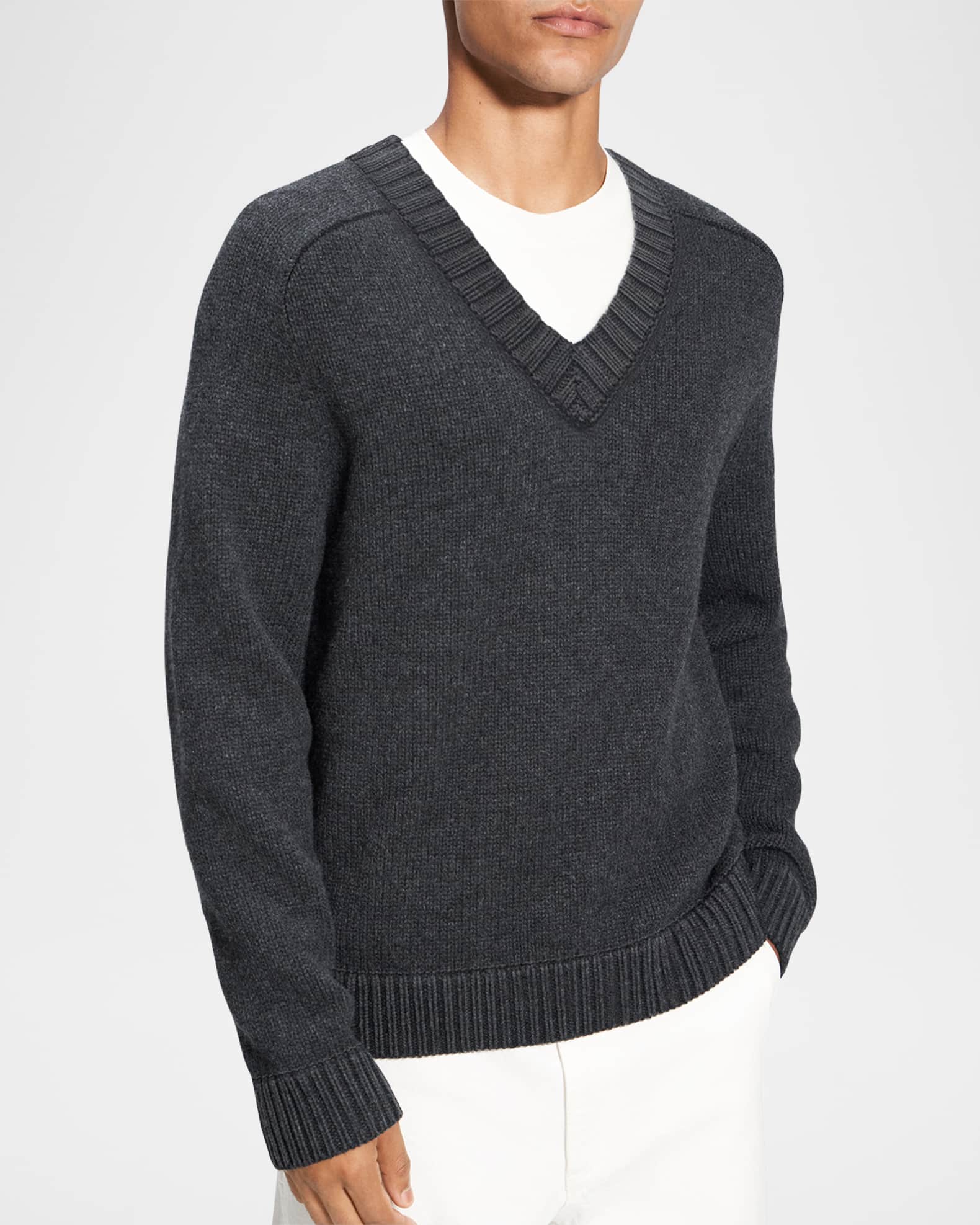 Theory v neck sweater 2025