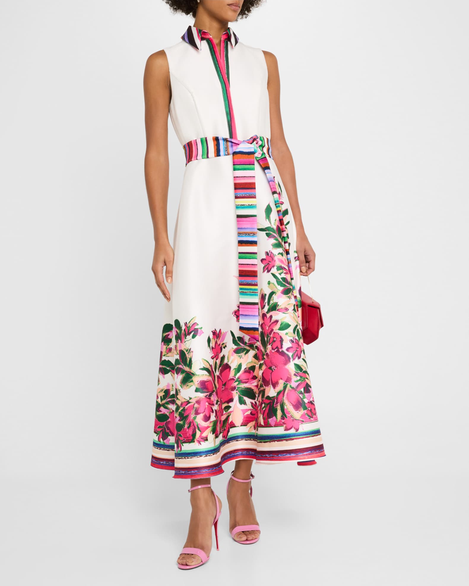 ☆BADGLEY MISCHKA☆ フローラルアップリケ付 クレープ ドレス バッジェリー・ミシュカ（BADGLEY MISCHKA） | 最大70%OFF | THE