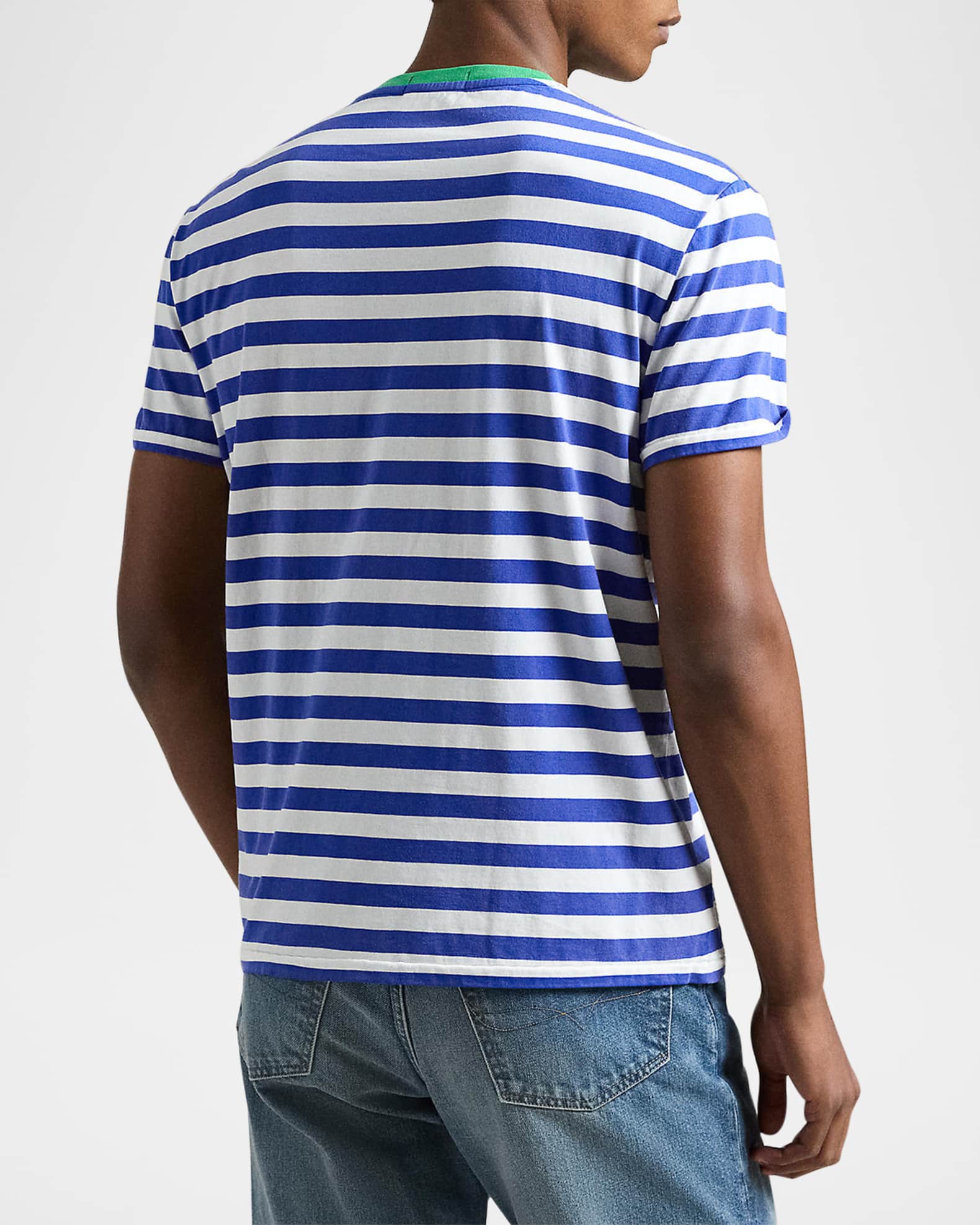Ralph lauren t shirt striped outlet
