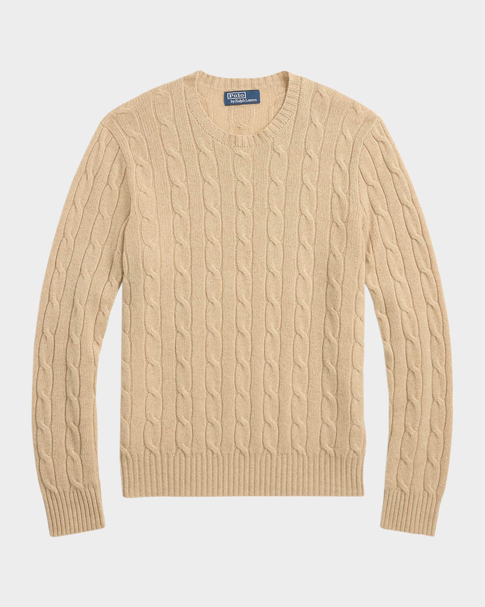 Men's The Iconic Cable-Knit Cashmere Sweater 0