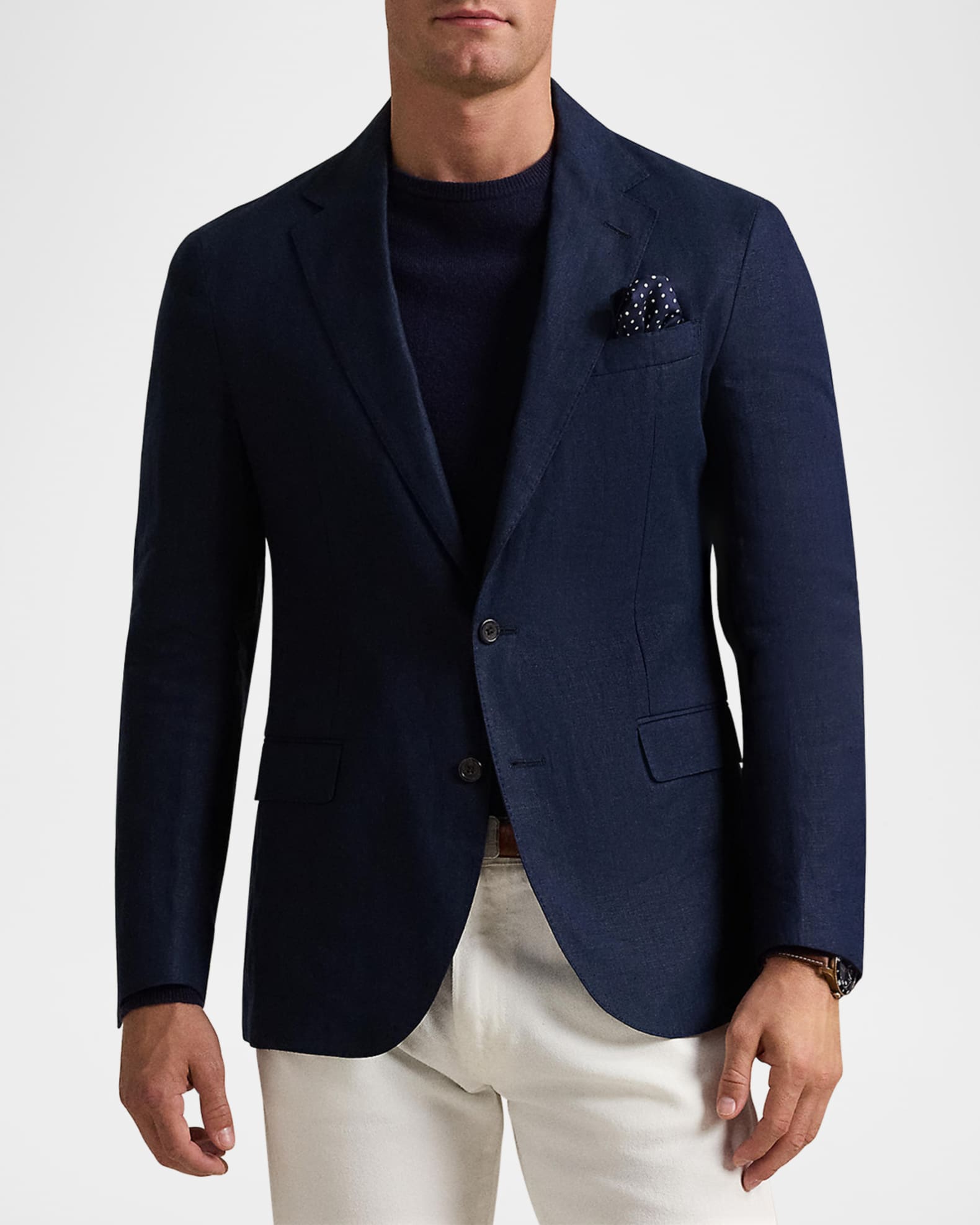 Polo Ralph Lauren Men's Soft Tailored Linen Sport Coat | Neiman Marcus