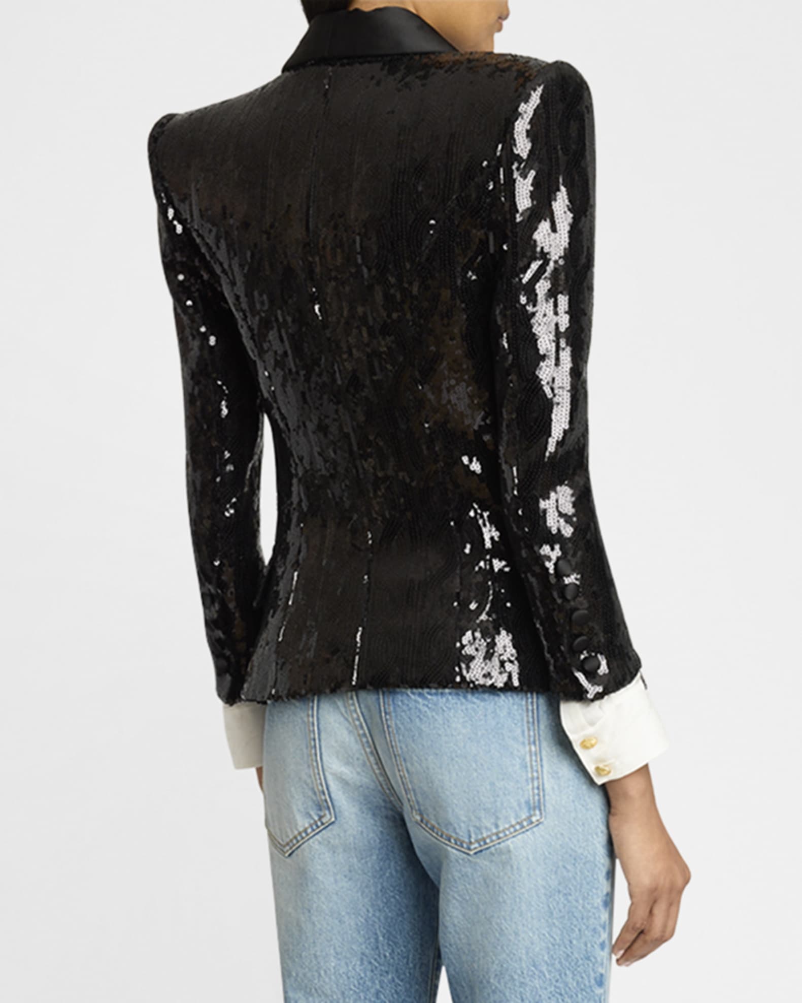 Balmain sequin jacket 2025