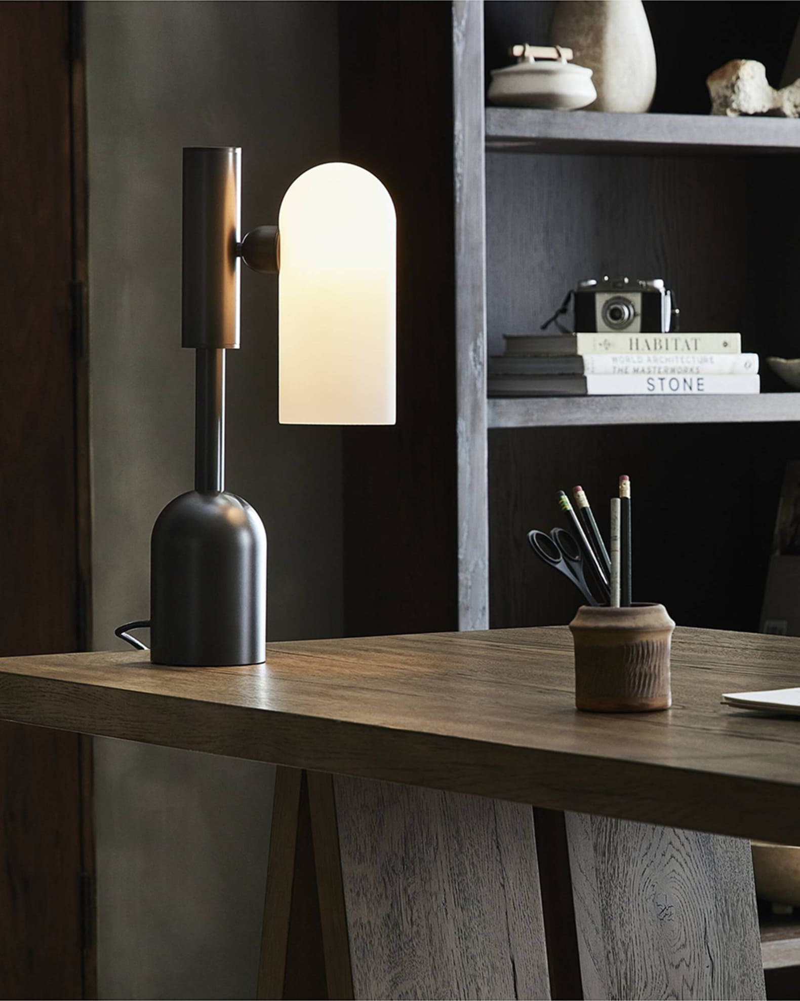 Four Hands Schwung Collection Odyssey Table Lamp Neiman Marcus