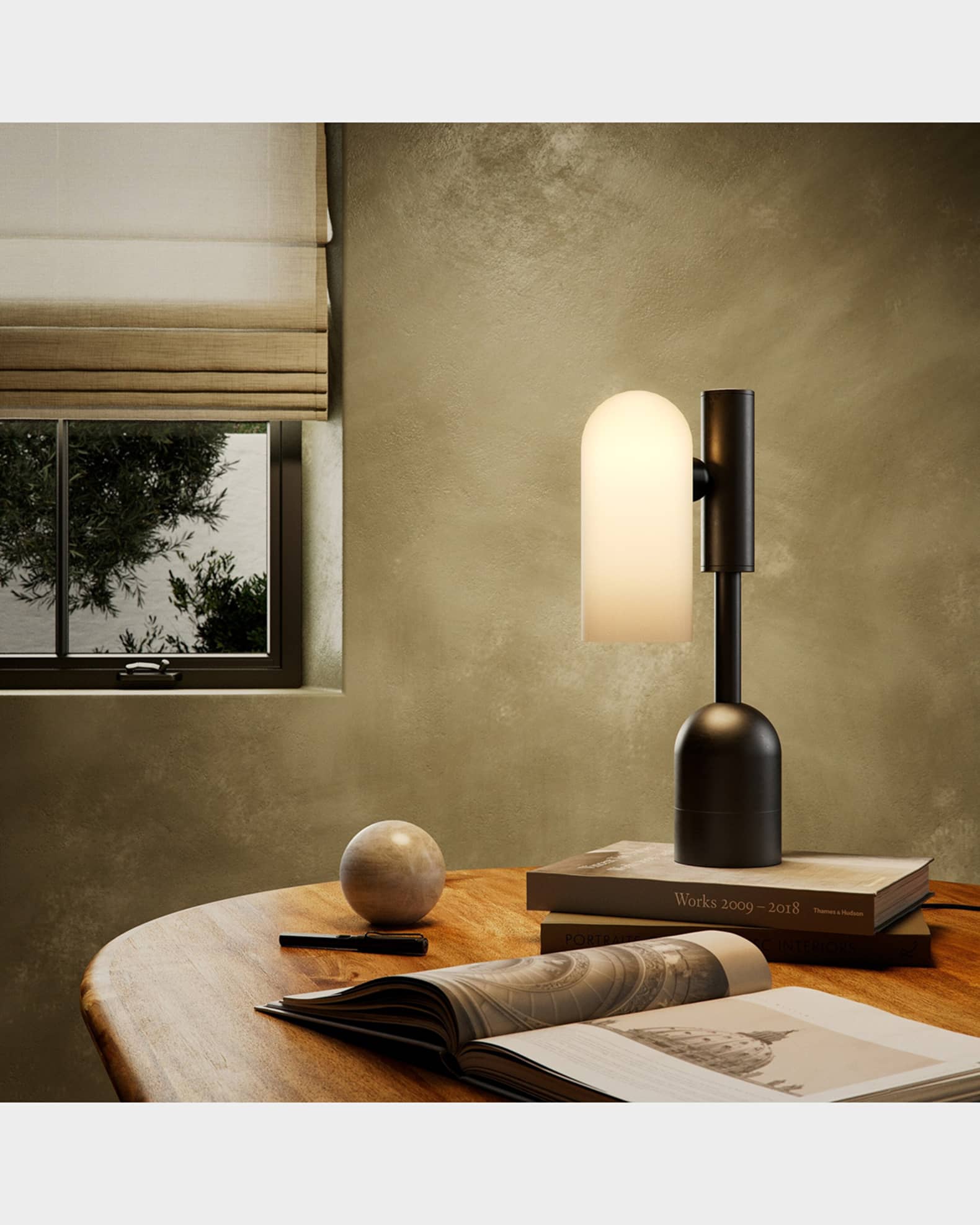 Four Hands Schwung Collection Odyssey Table Lamp Neiman Marcus