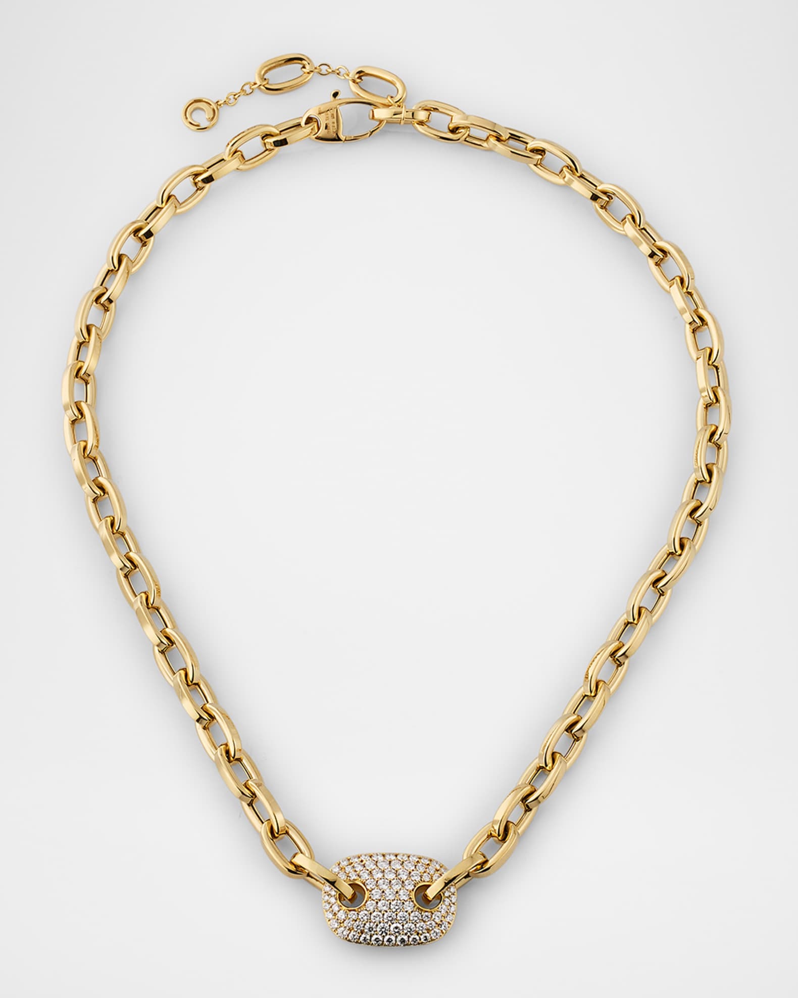 gold pendant crivelli diamond necklace