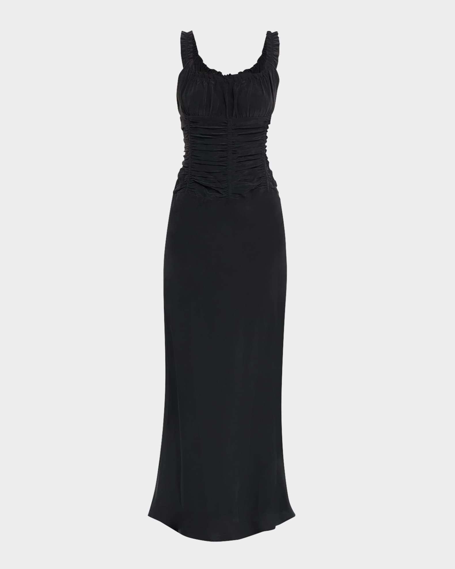 Nic Silk Maxi Dress 0