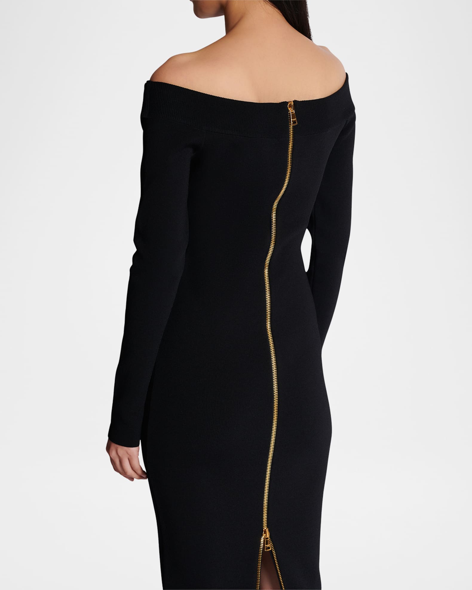 【送料&関税込】Balmain Ls Db Col Shoulder Cut Knit Dress Knit dress pink pink - Women | BALMAIN