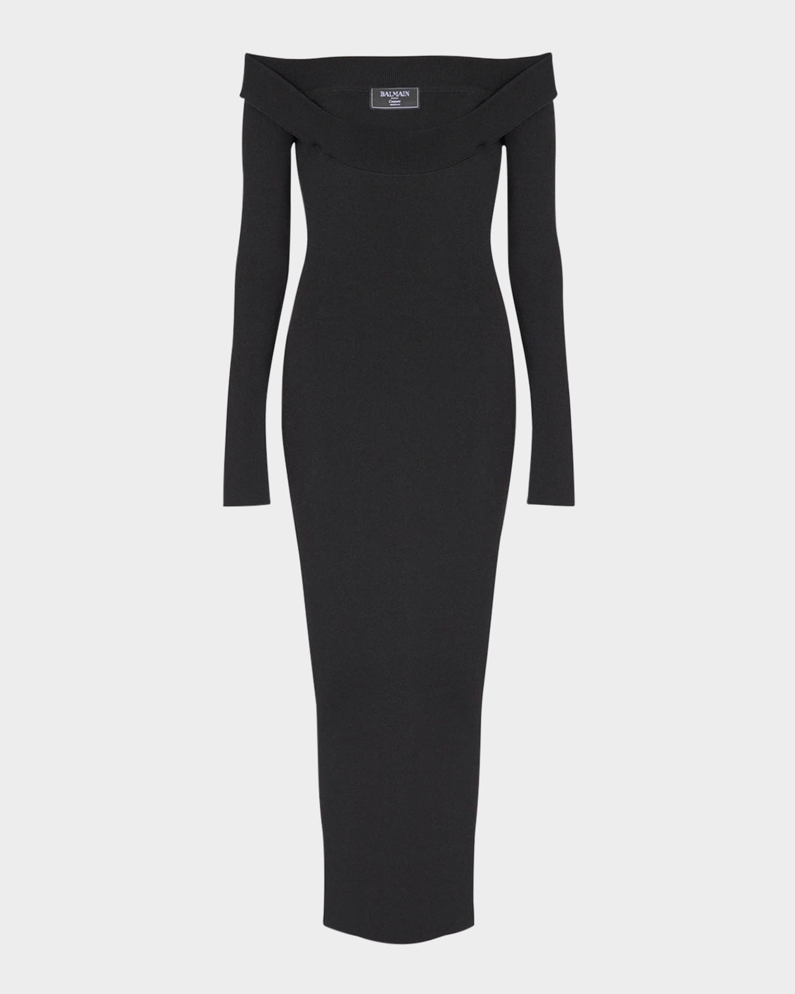 【送料&関税込】Balmain Ls Db Col Shoulder Cut Knit Dress Balmain Ls Db Col Shoulder Cut Knit Dress | italist, ALWAYS