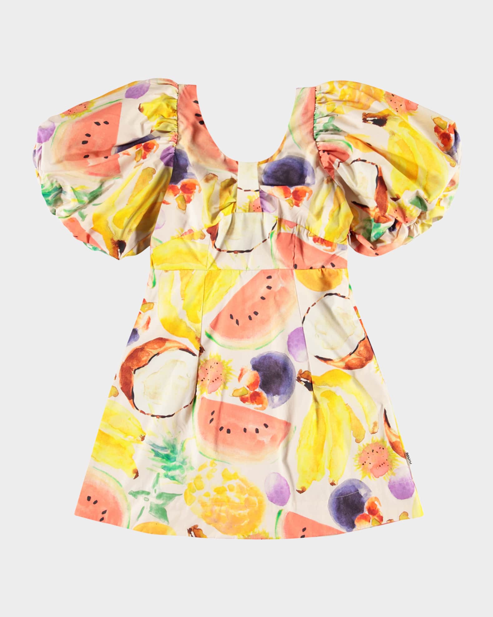 Girl's Cissy Short-Sleeve Dress, Size 7-12 0