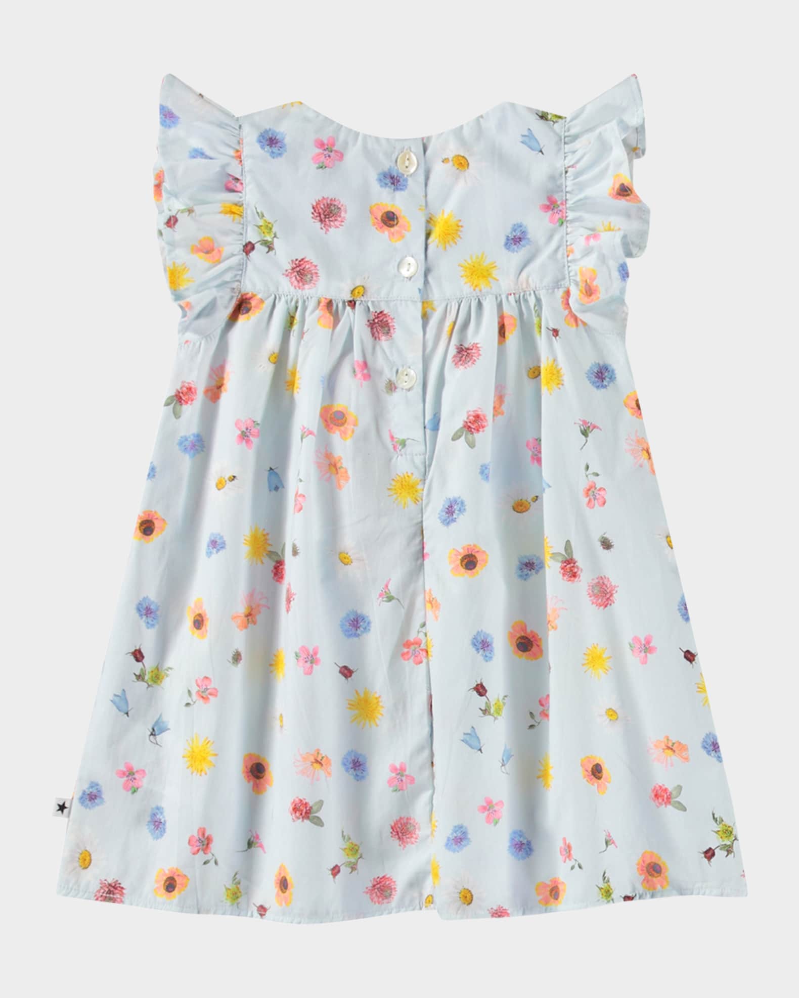 Girl's Cacao Dress, Size 6M-2 1