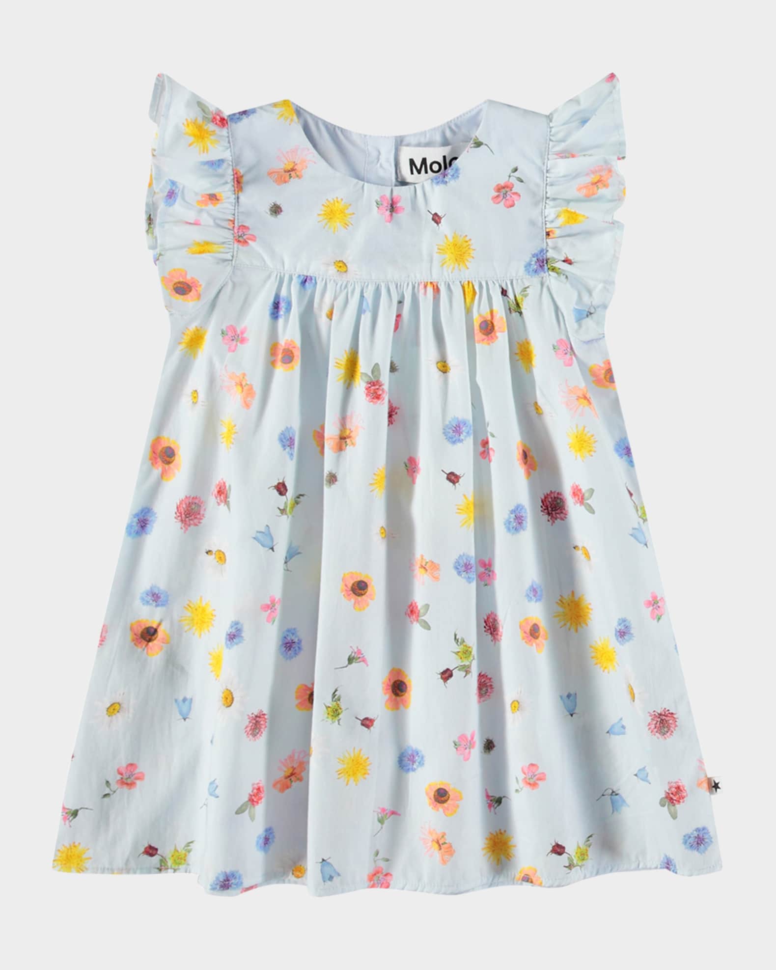 Girl's Cacao Dress, Size 6M-2 0