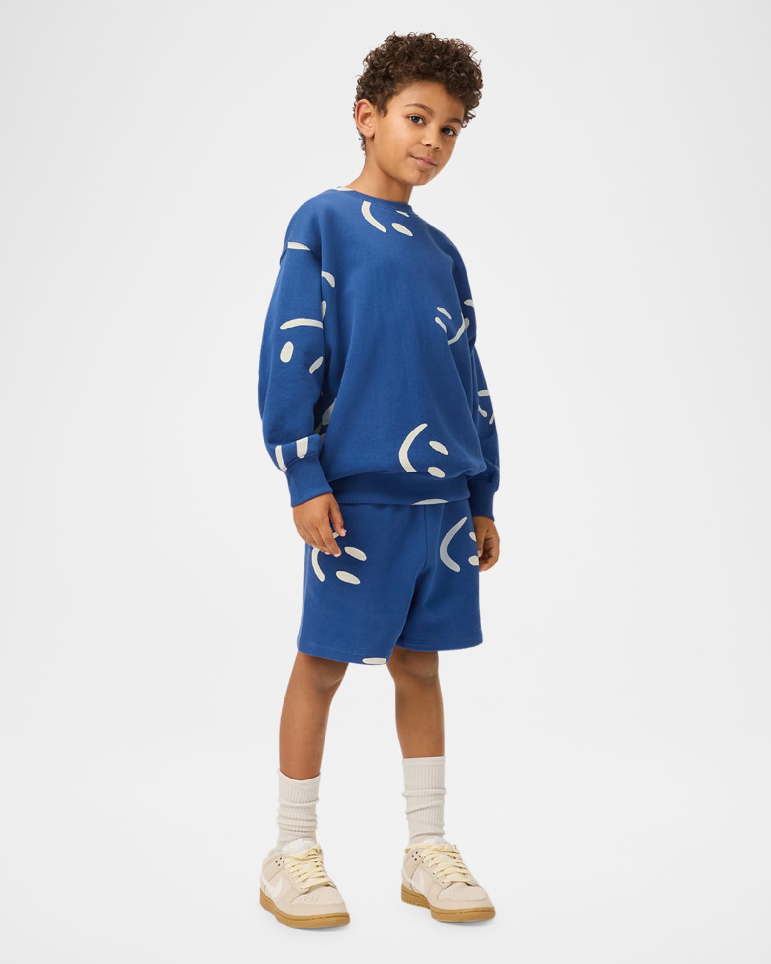 Boy's Monti Happy Face Sweatshirt 1